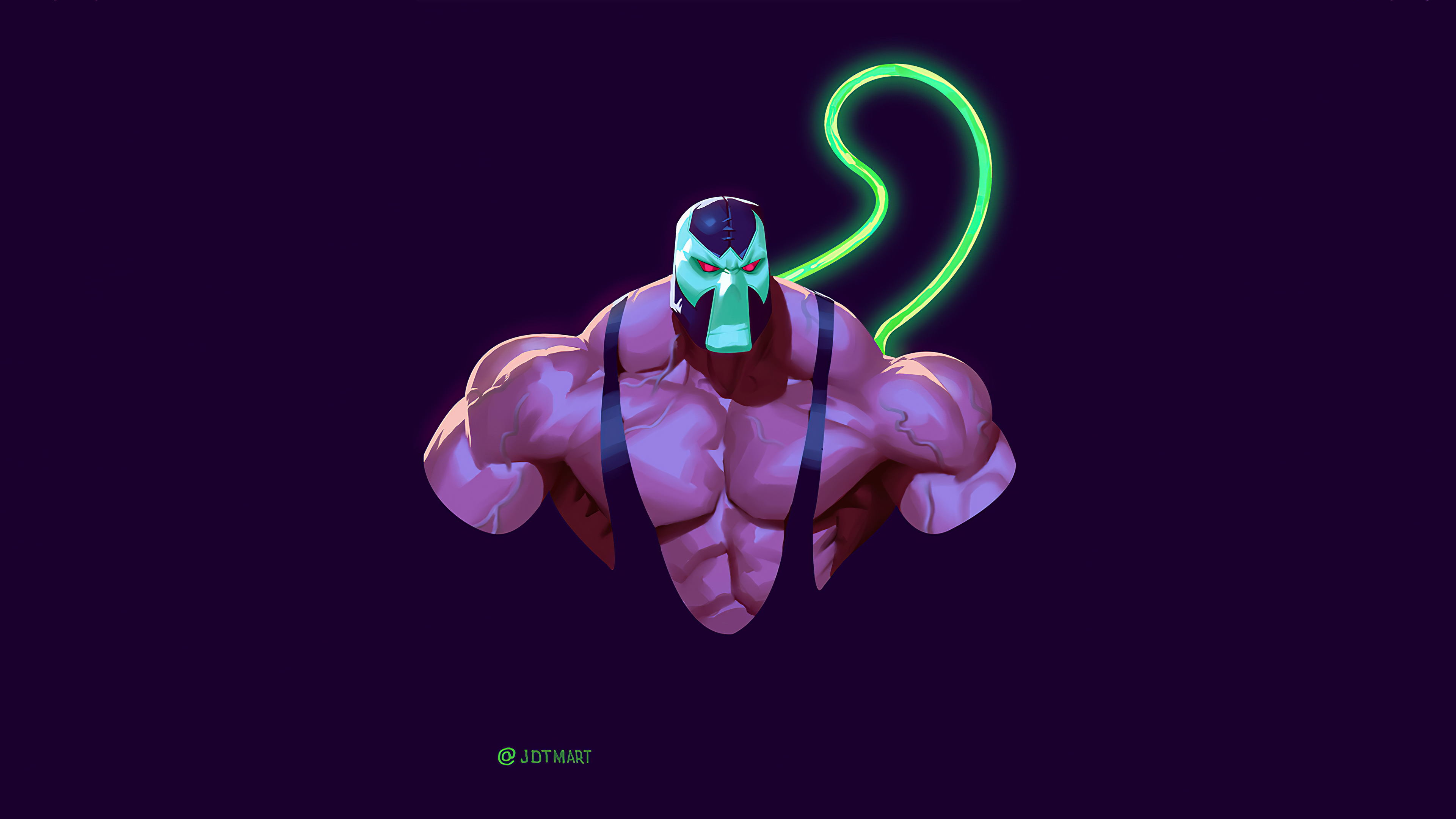 Wallpaper 4k Bane Minimal Art Wallpaper