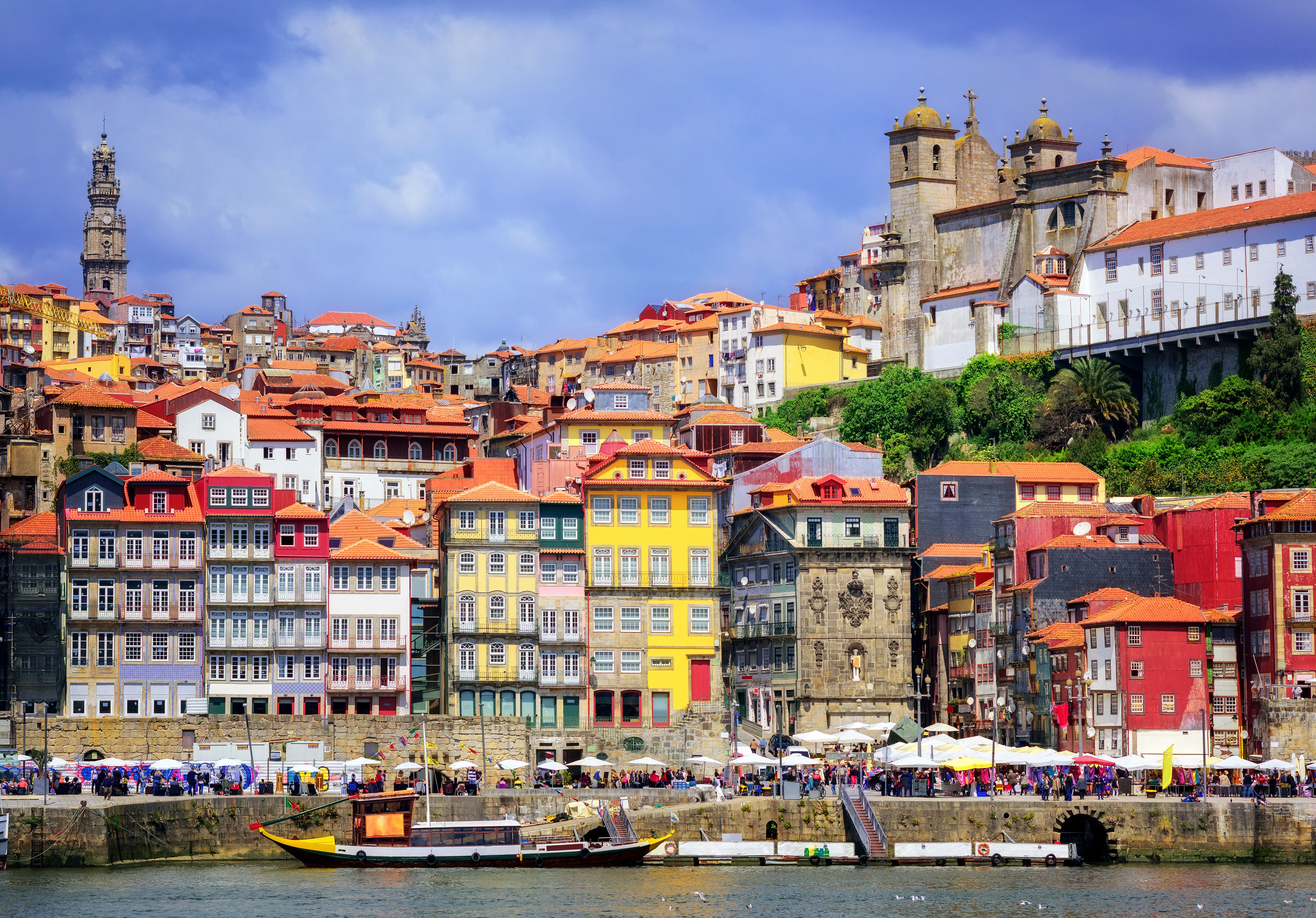 4K, 5K, Porto, Portugal, Houses