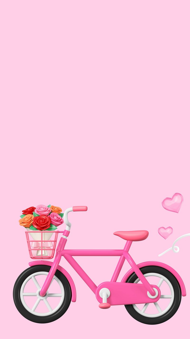 Pink Bicycle Image. Free Photo, PNG