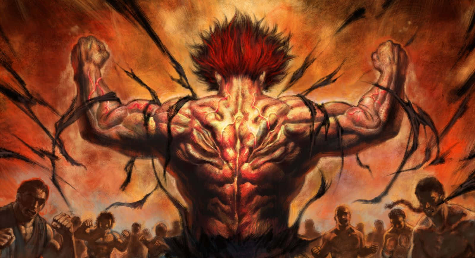 Yujiro Hanma Wallpaper