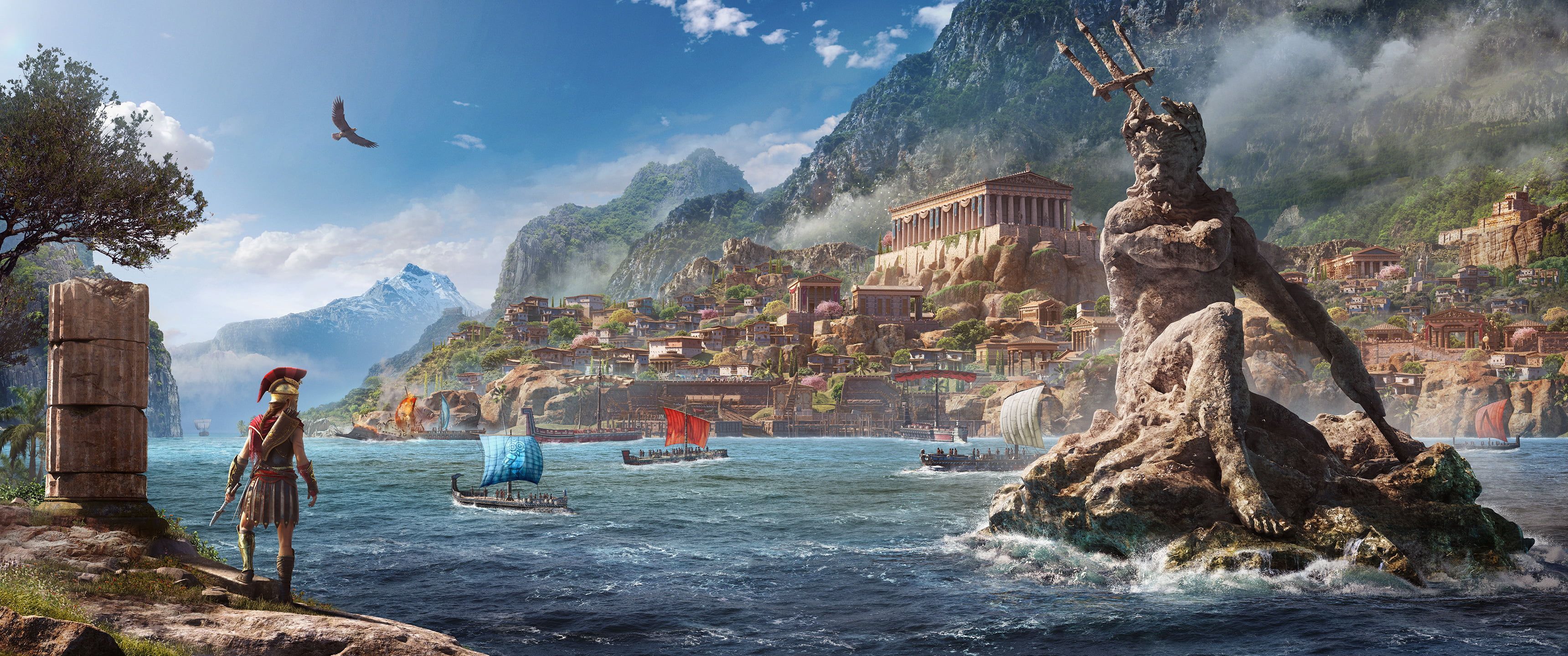 Ancient Greece 4K Wallpaper Free