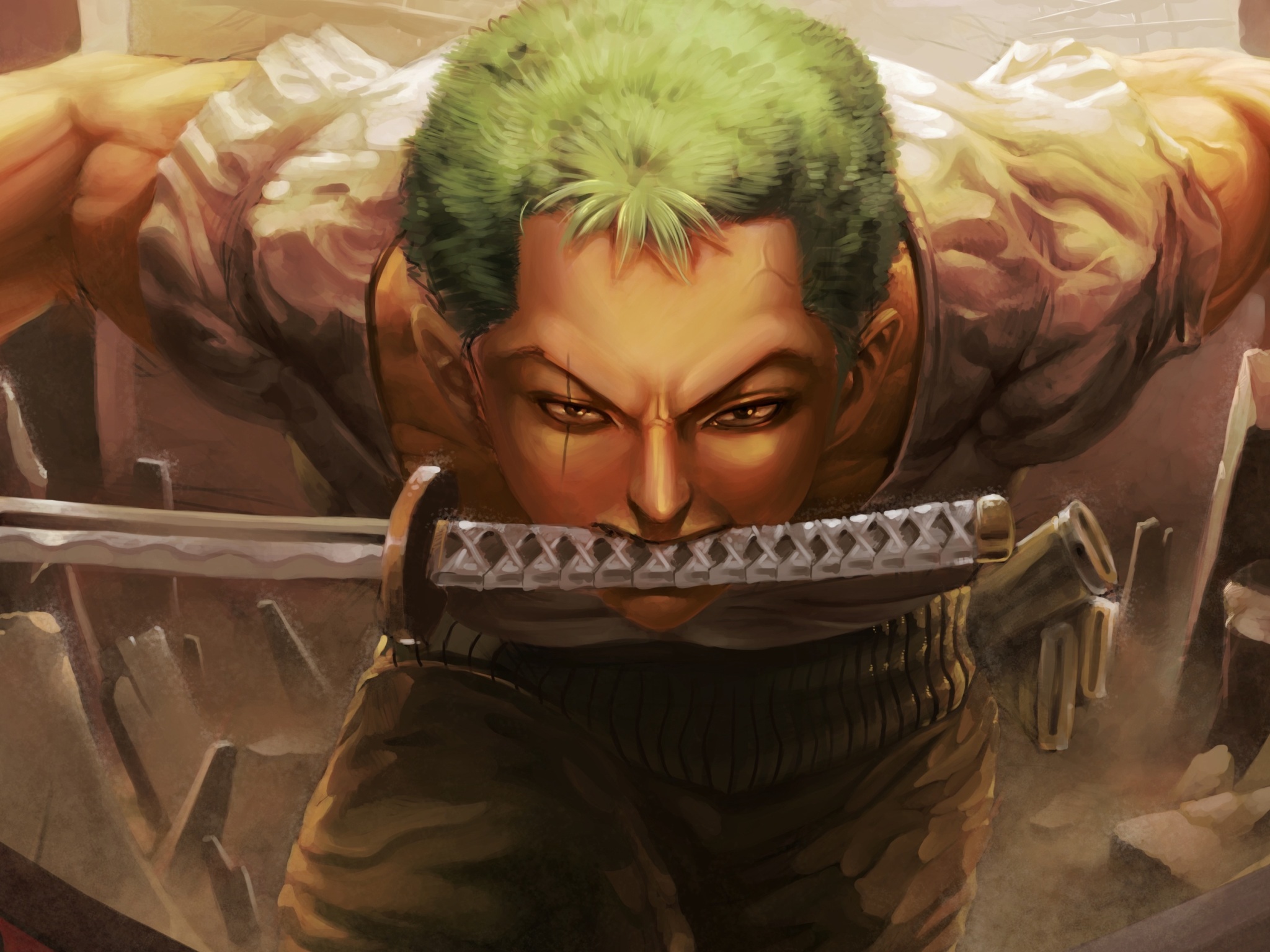 Wallpaper 4k Roronoa Zoro 4k Wallpaper