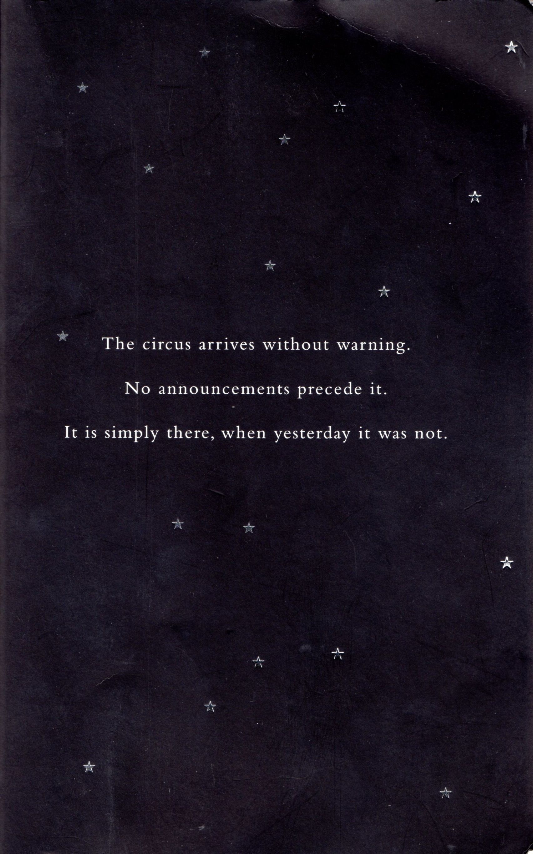 Night circus, Book quotes