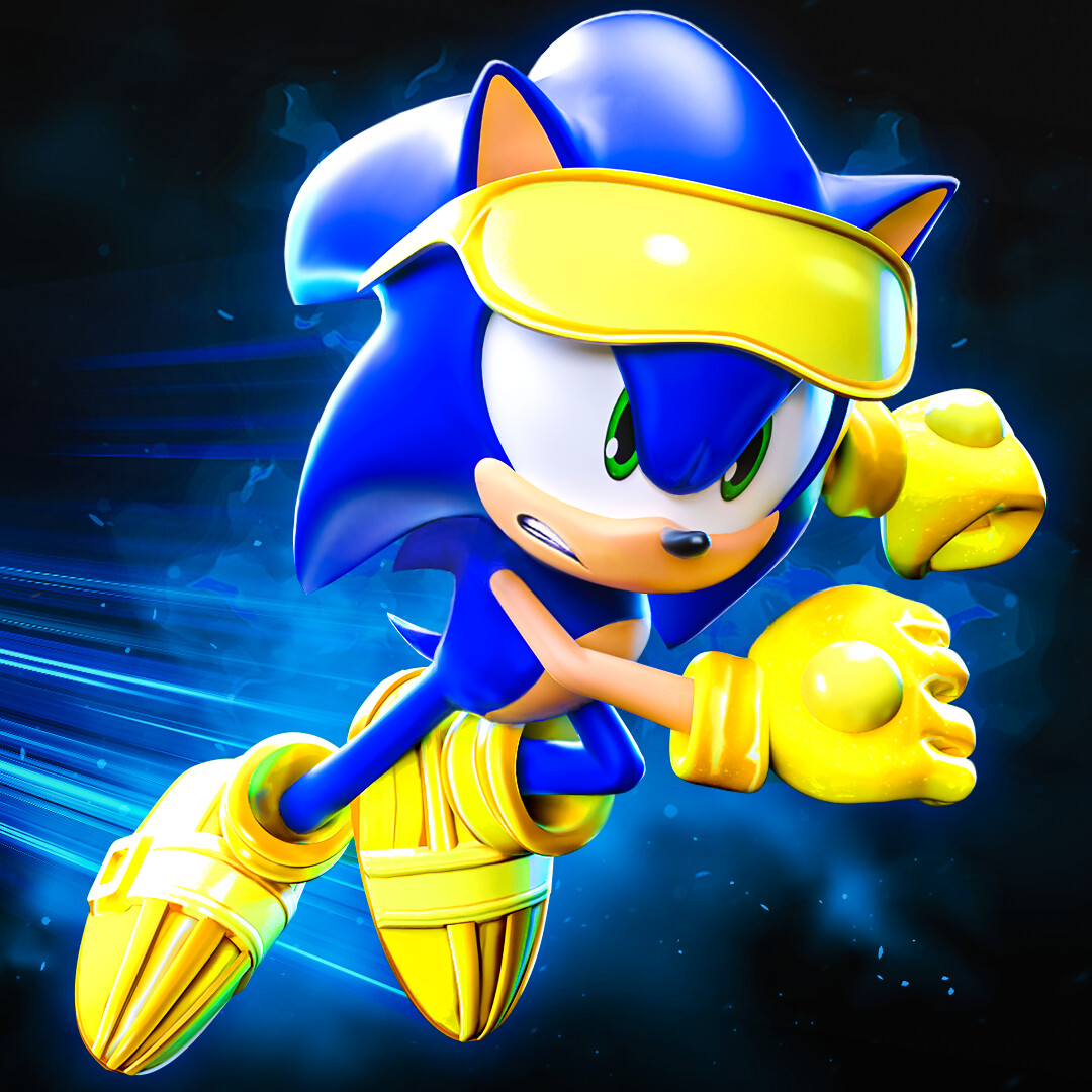 Gold Sonic Sonic Speed Simulator Icon