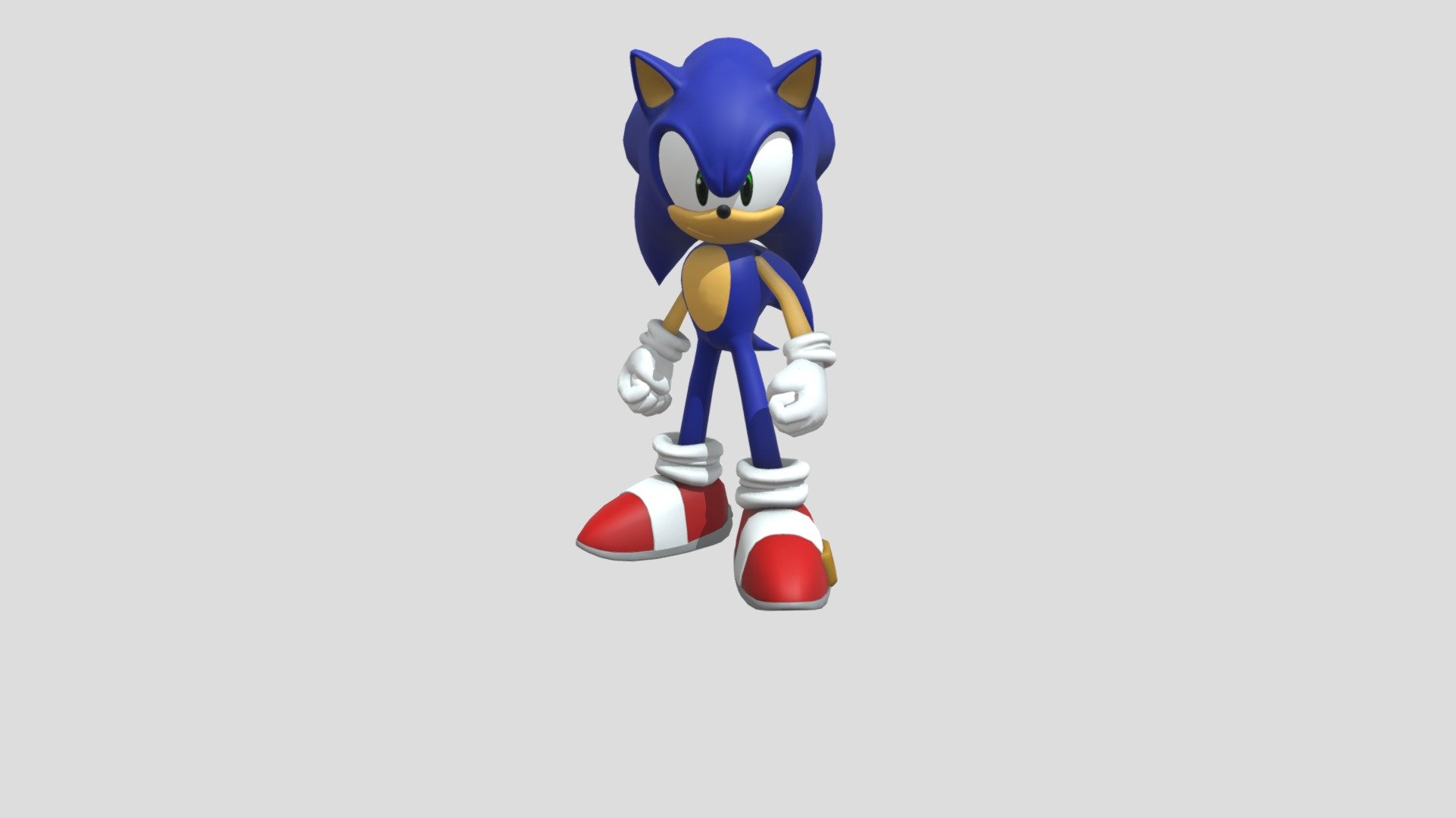 Sonic speed model Free 3D