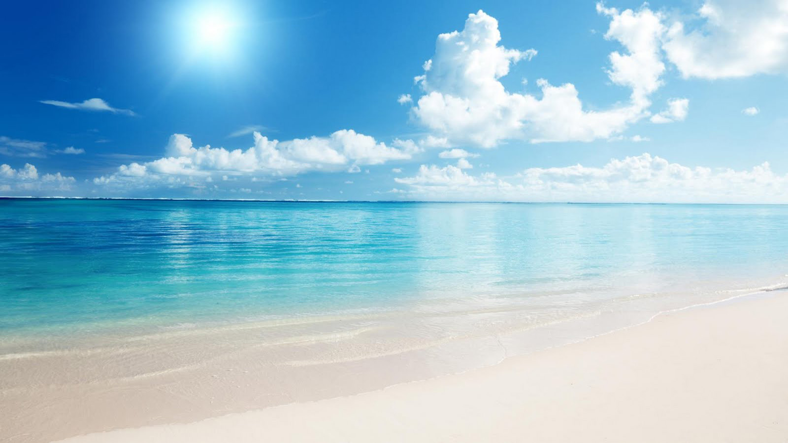 Sunny Beach Wallpaper