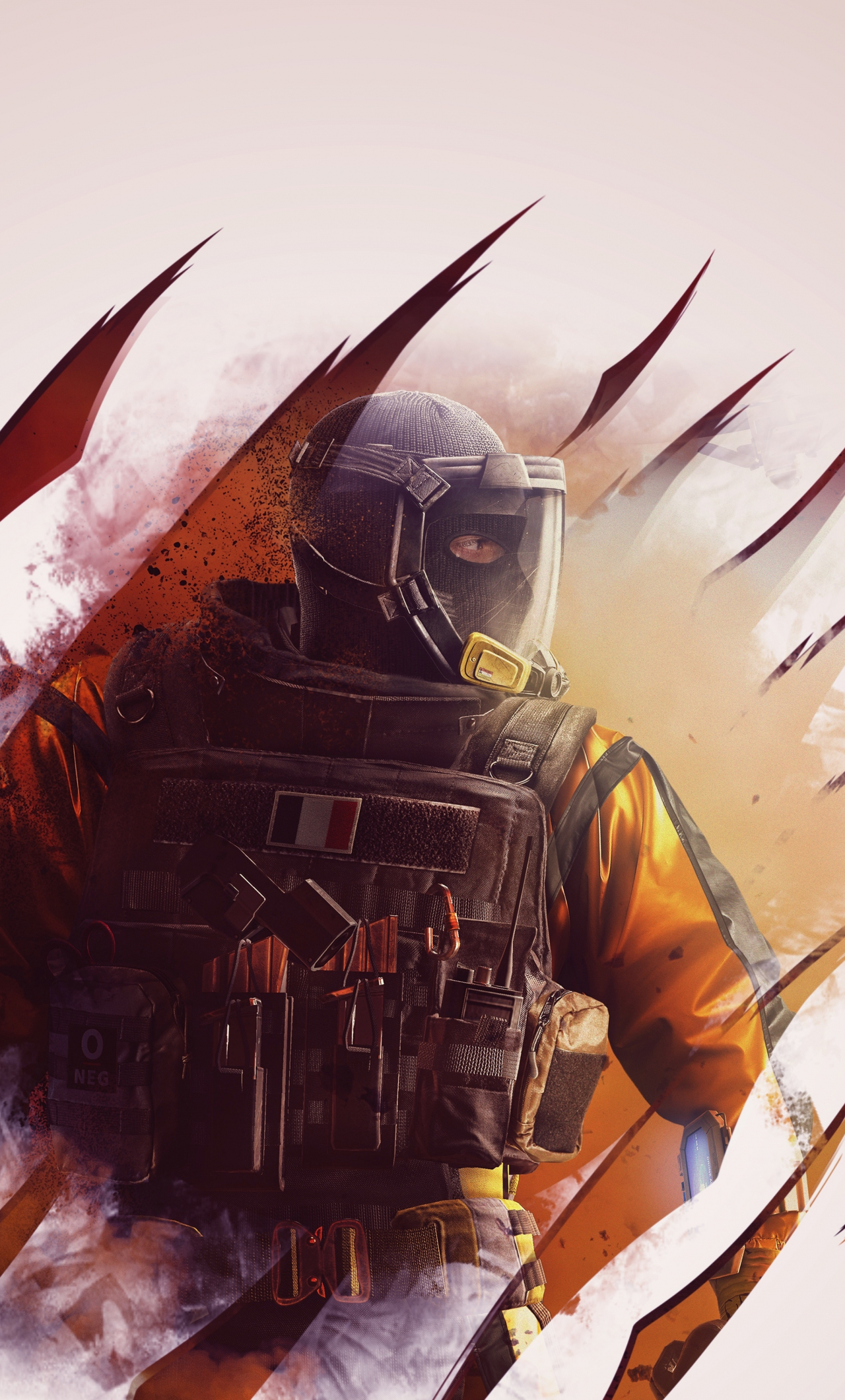 wallpaper 1280x2120 jackson, rainbow