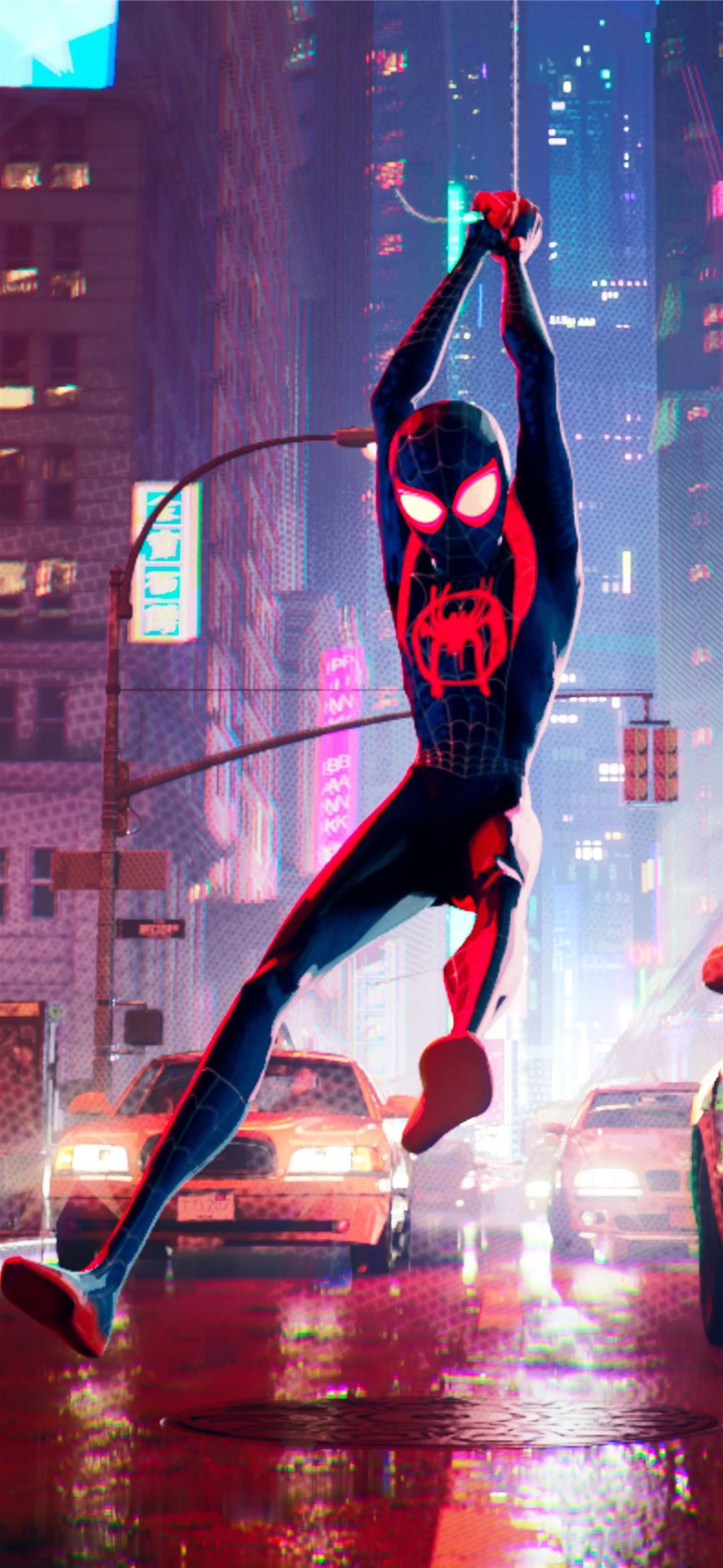 spider verse iPhone Wallpaper Free