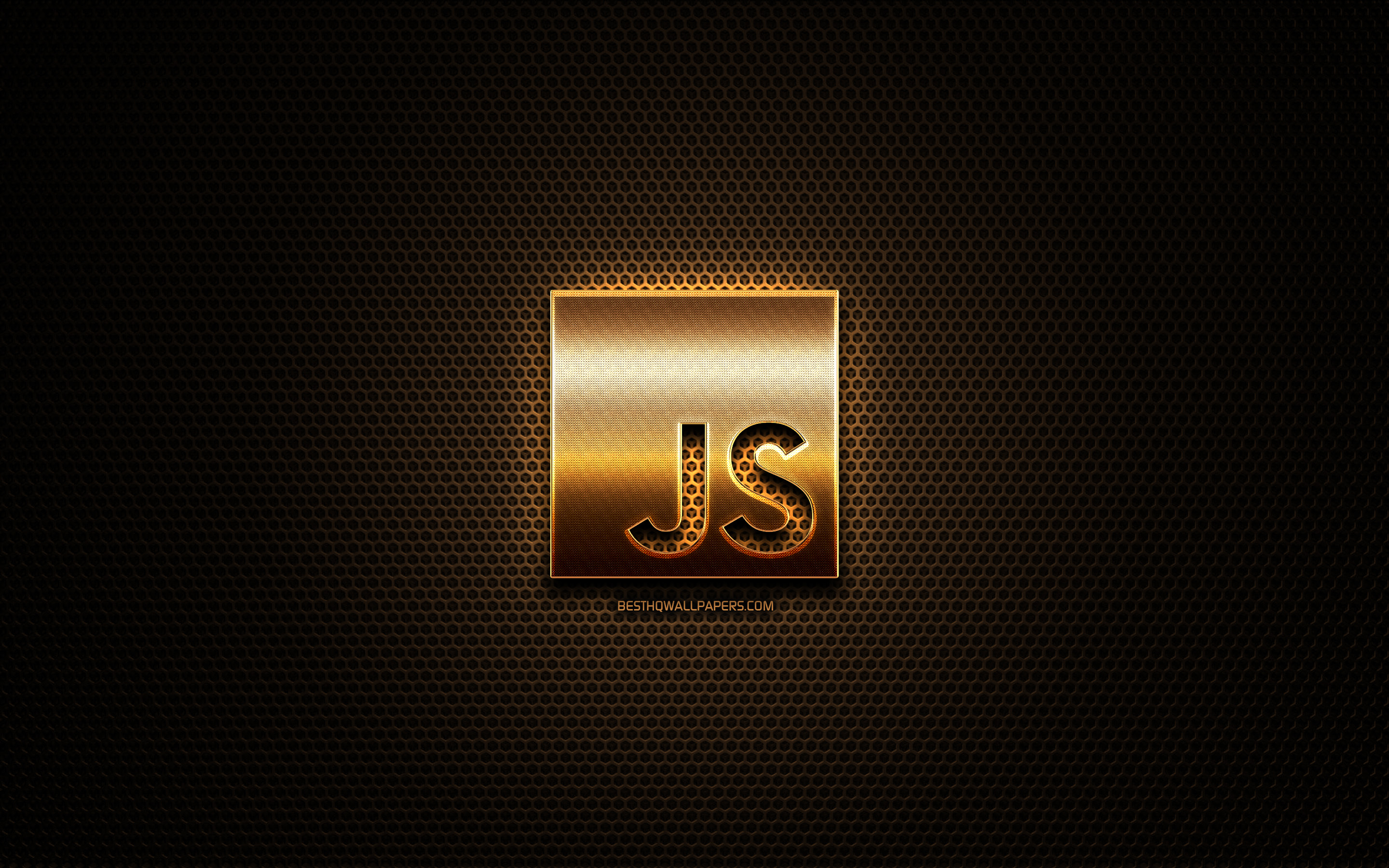 Download wallpaper JavaScript glitter