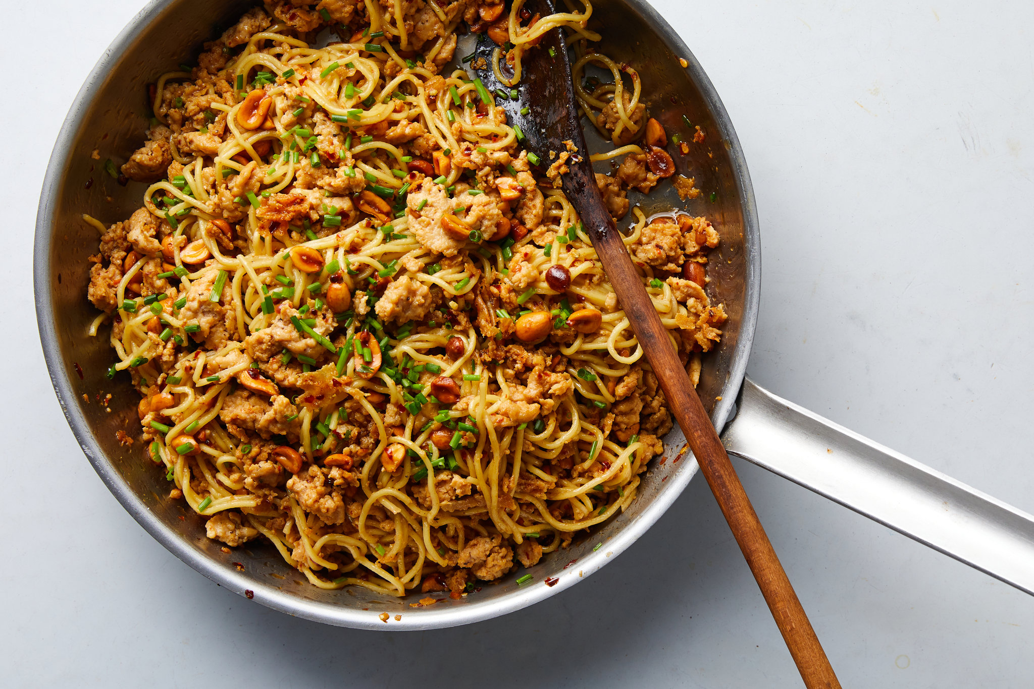 Spicy Sesame Noodles With Chicken