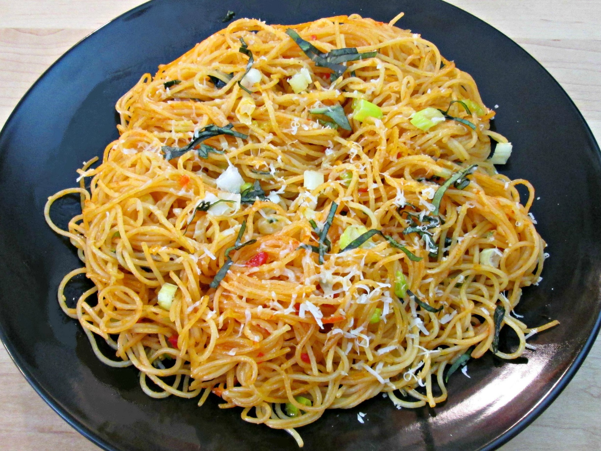 Spicy Noodles Man's Gourmet Kitchen