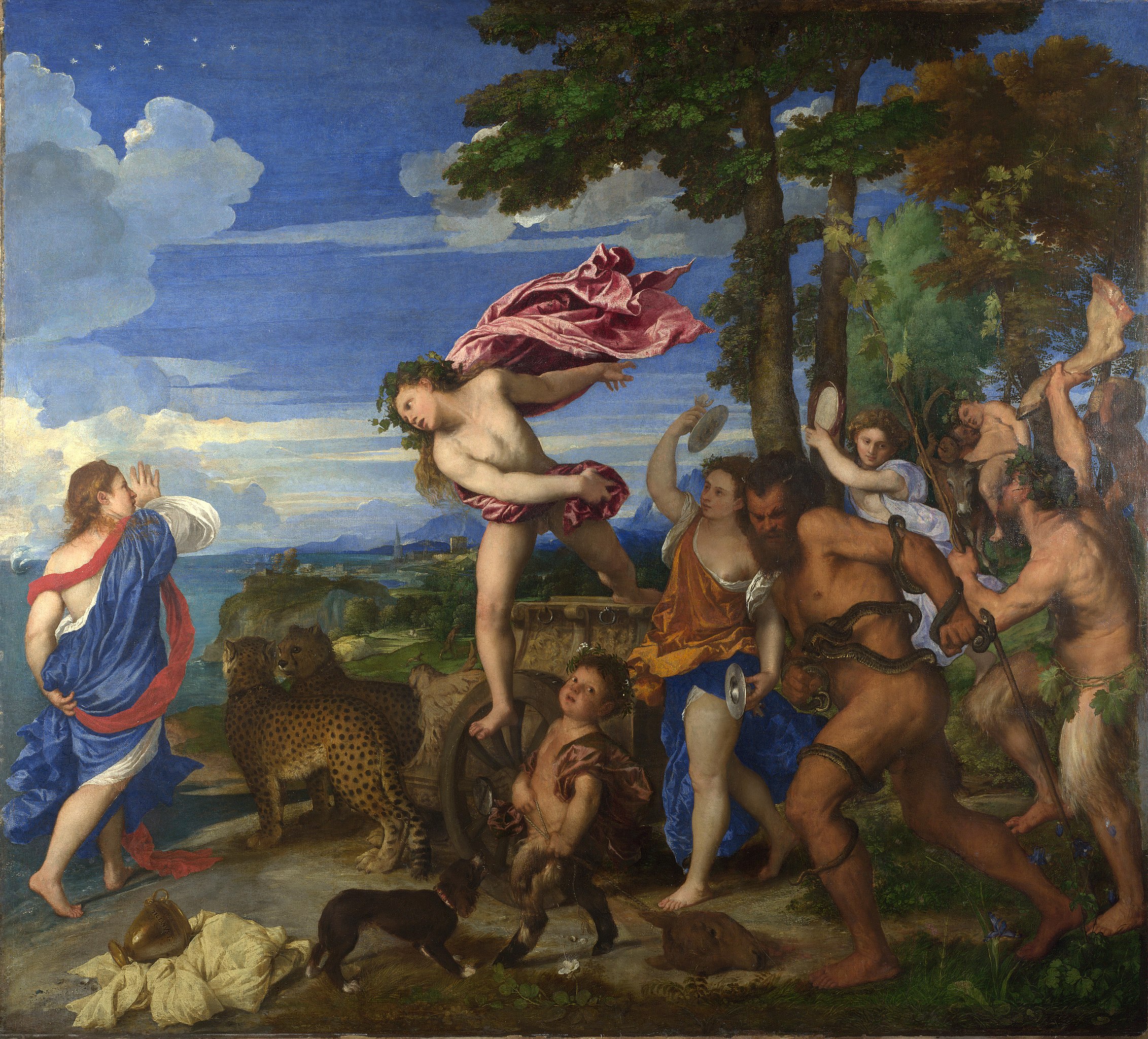 Titian Bacchus and