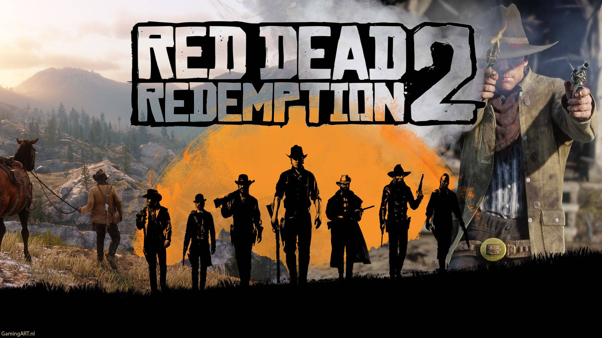 фон red dead redemption 2 для стим фото 74