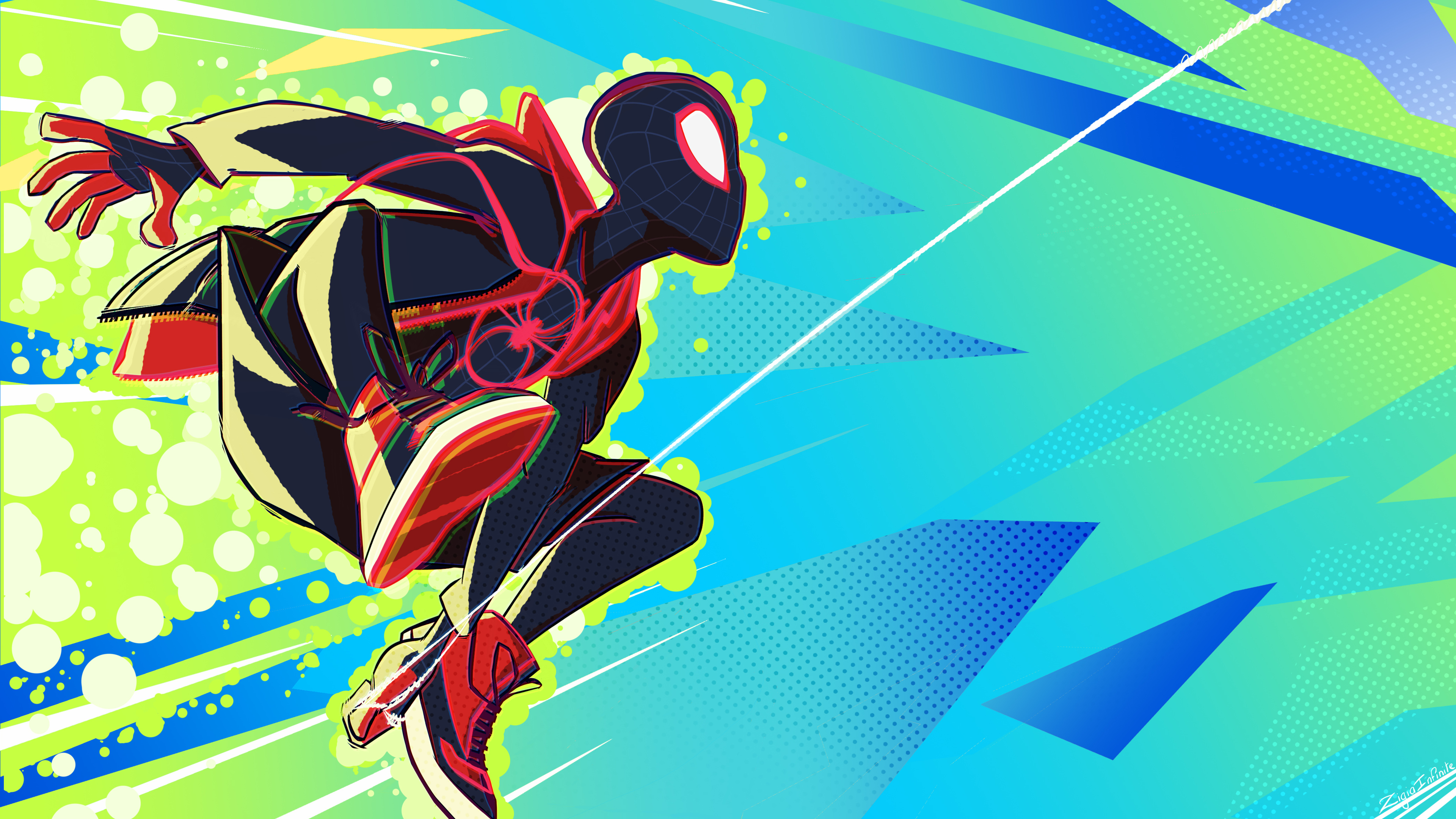Miles Morales 2019 4k Wallpaper