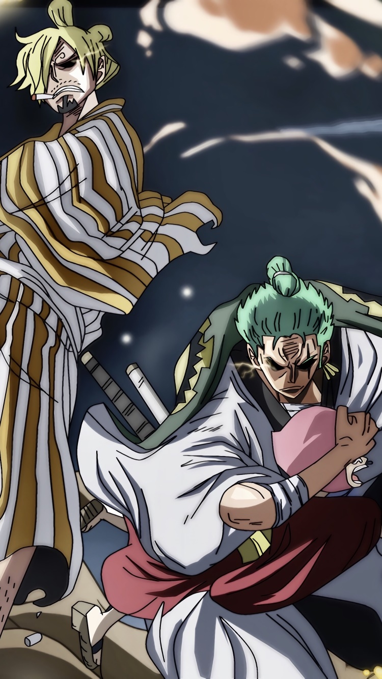 Phone Wallpaper, Roronoa Zoro, Toko