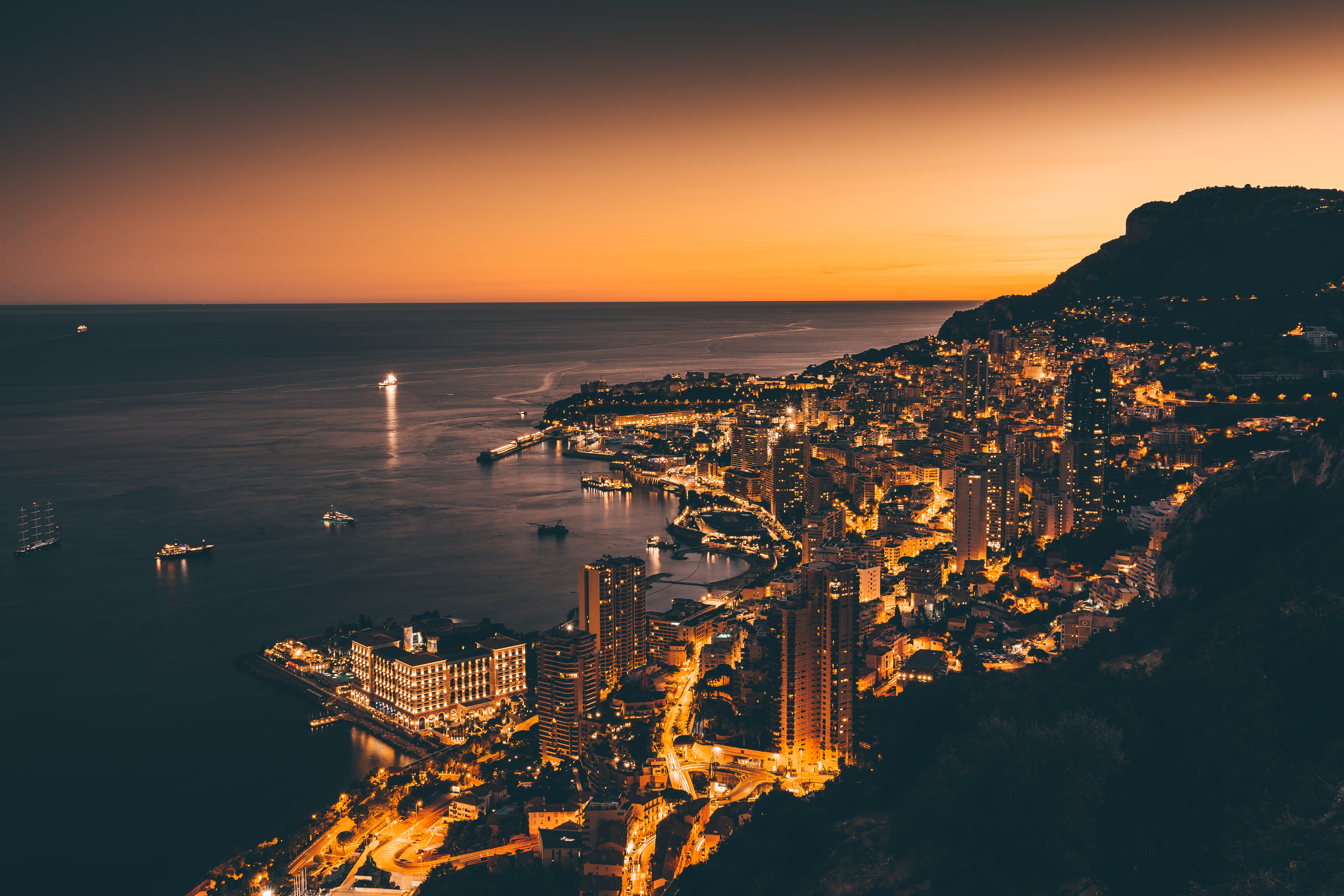 Monaco Dawn Wallpaper Free