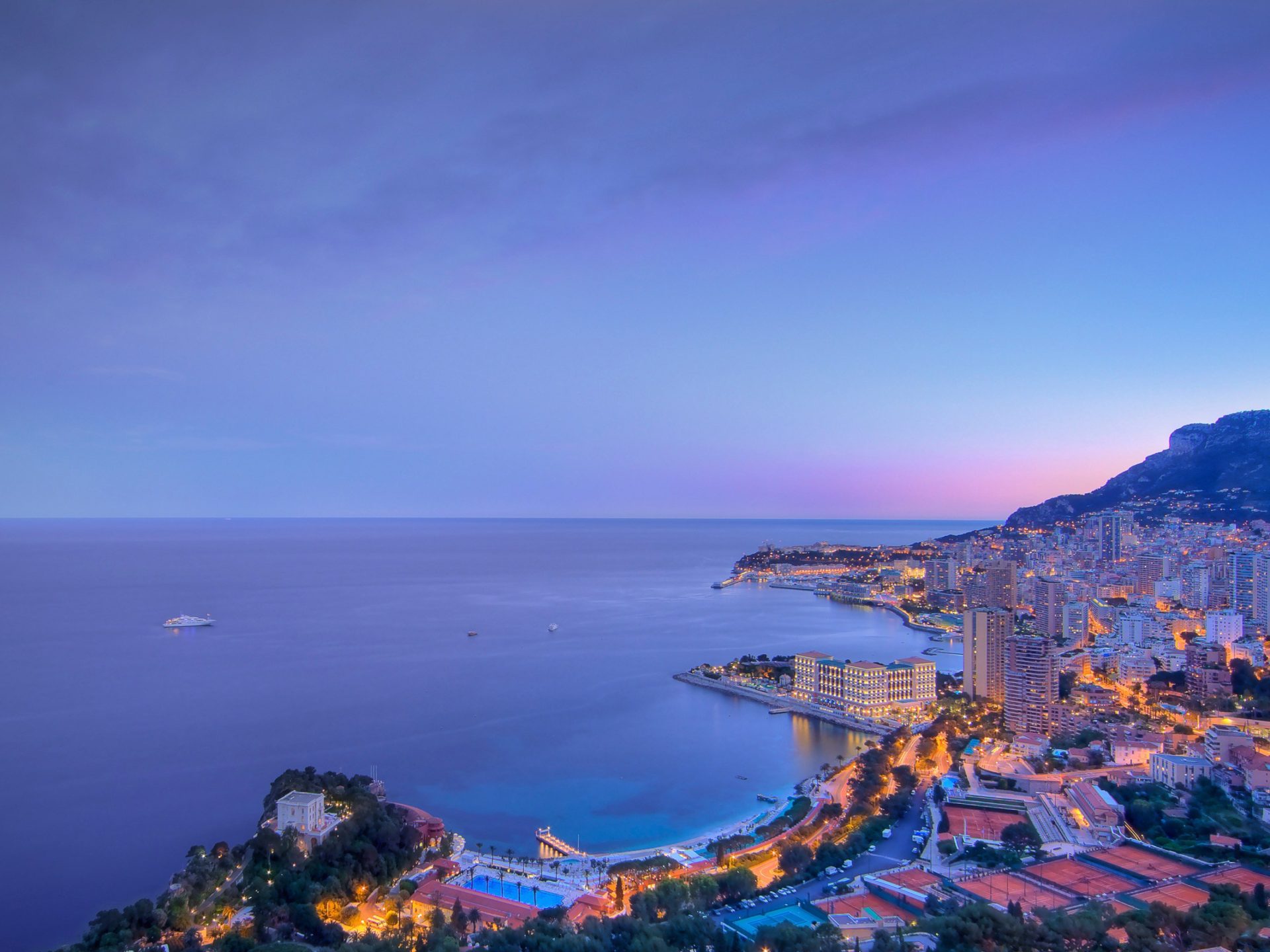 City Monaco Wallpaper Photo
