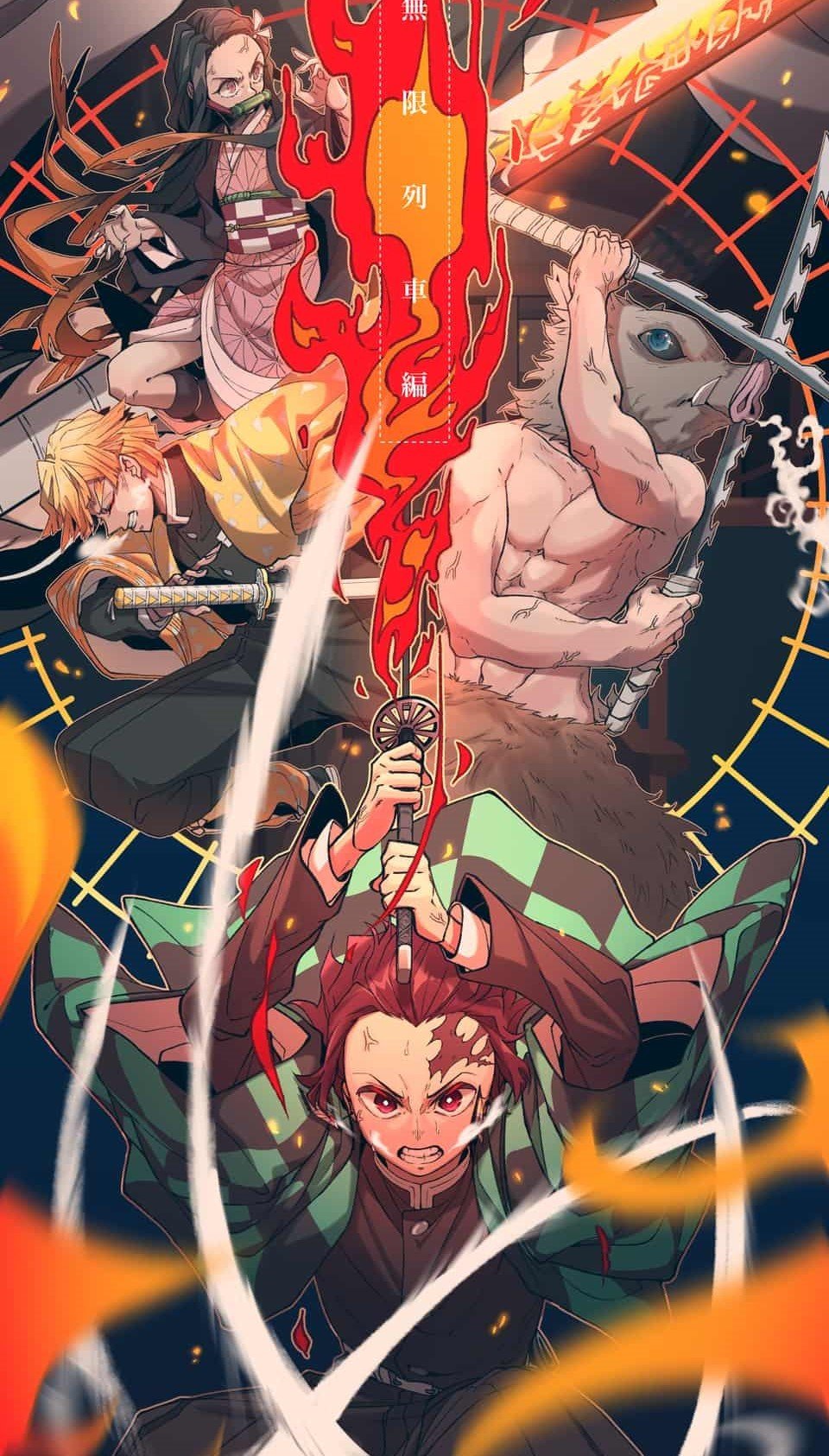 Demon Slayer iPhone Wallpaper