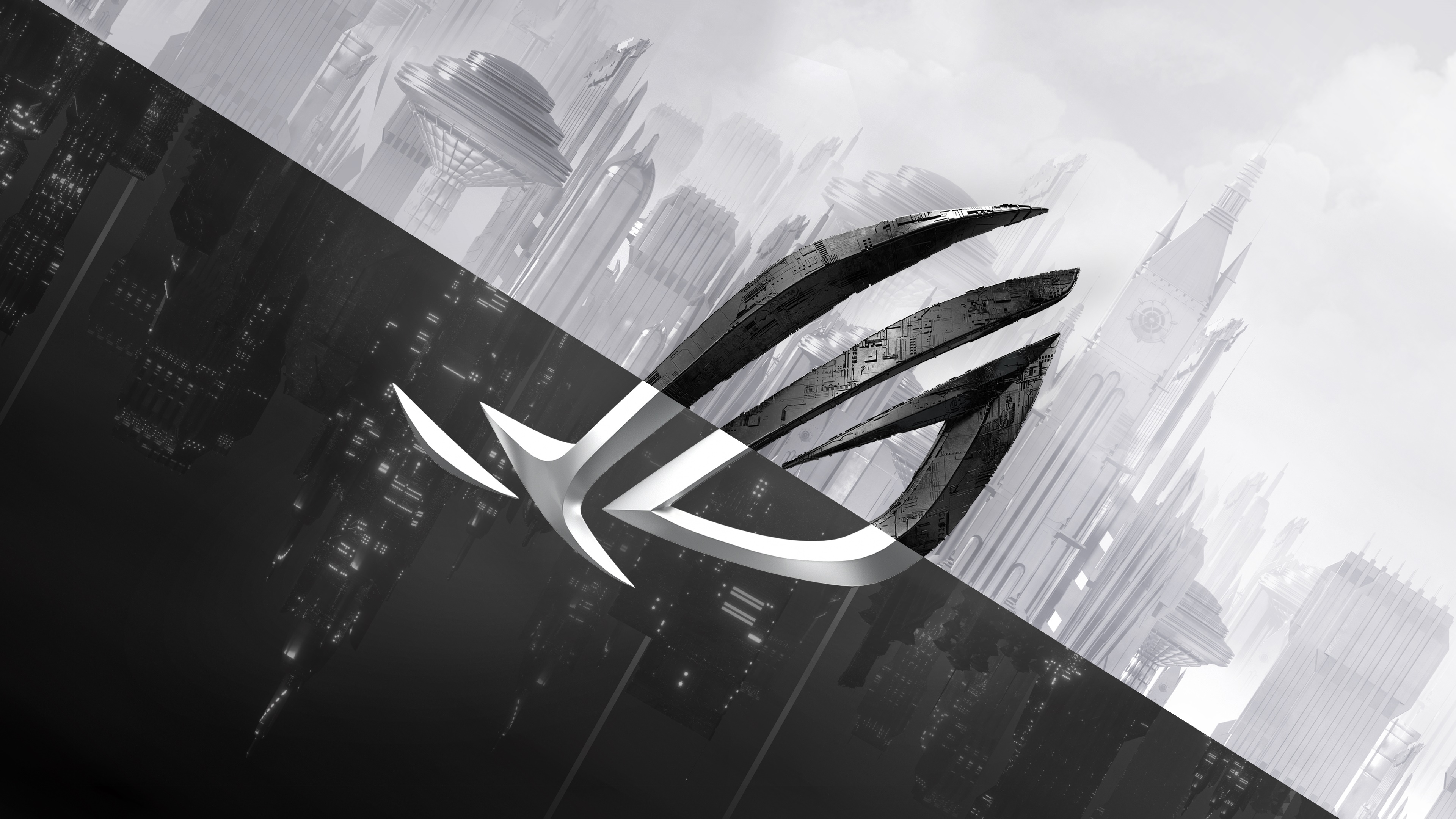 Asus ROG 4K, Logo Gallery HD Wallpaper