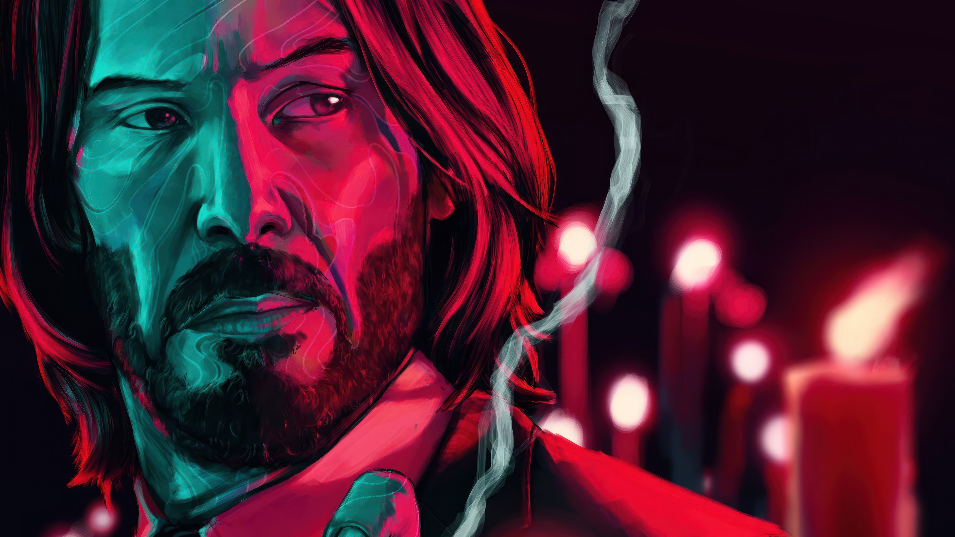 John Wick 4 Movie Poster Wallpaper 4k Ultra HD