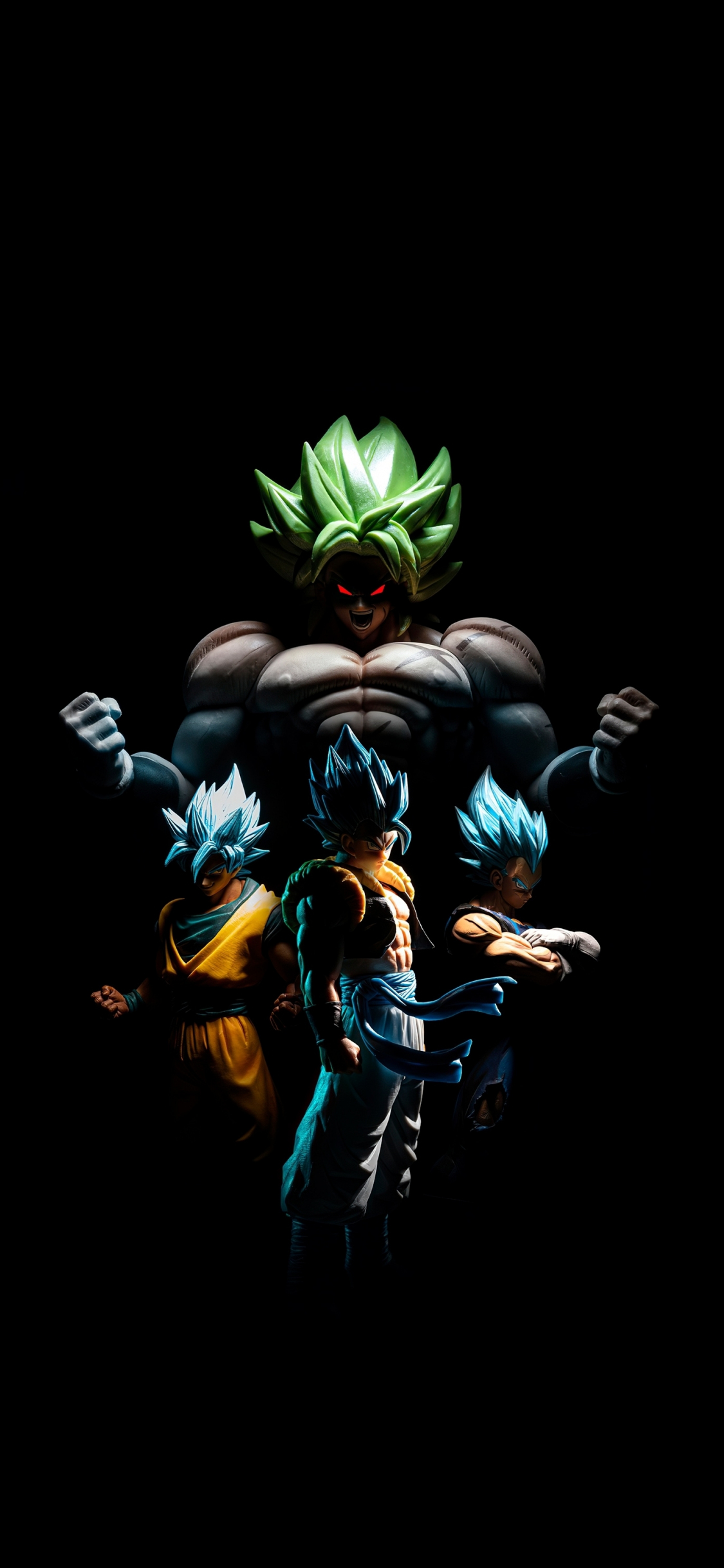 Download wallpaper 1125x2436 goku