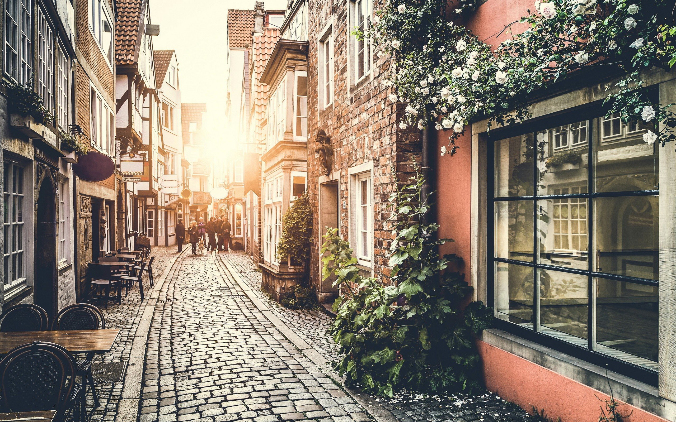 Download wallpaper Paris, autumn