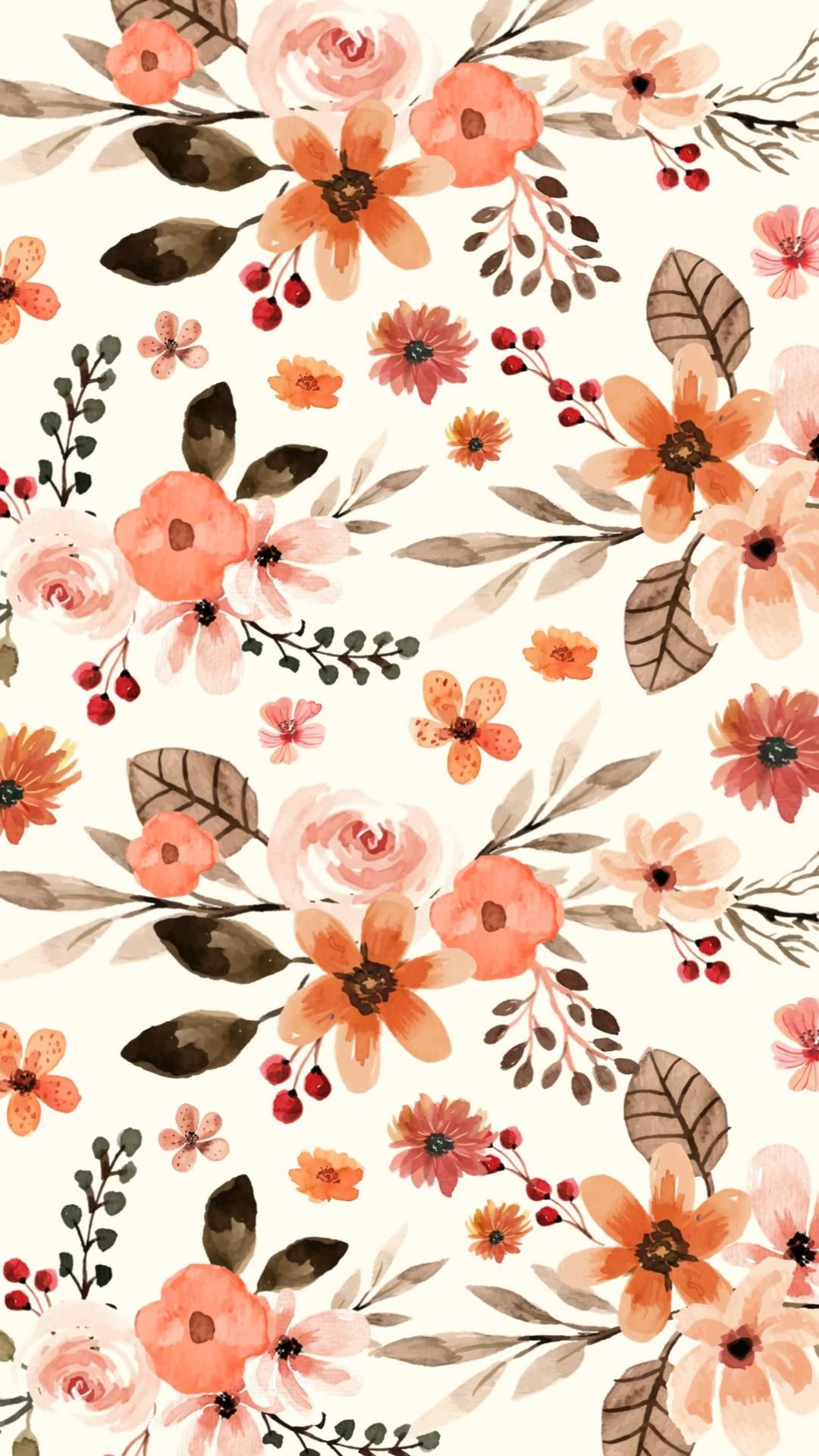 Floral autumn screensaver: screenshot
