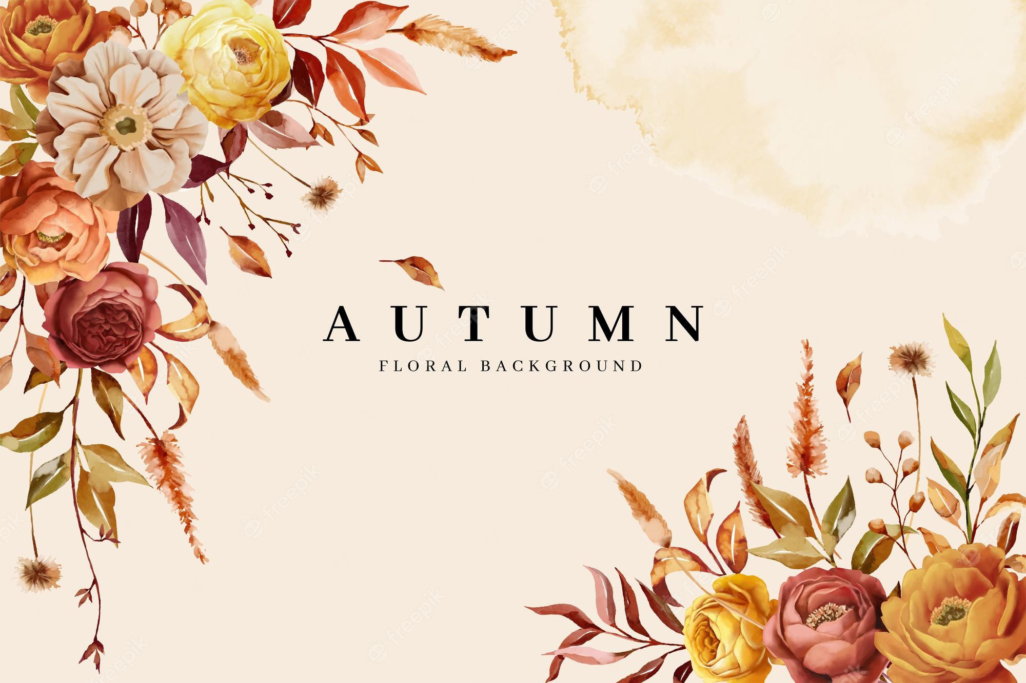 Autumn Flower Image