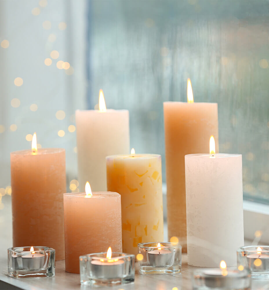 Clean Burning Fall Candles