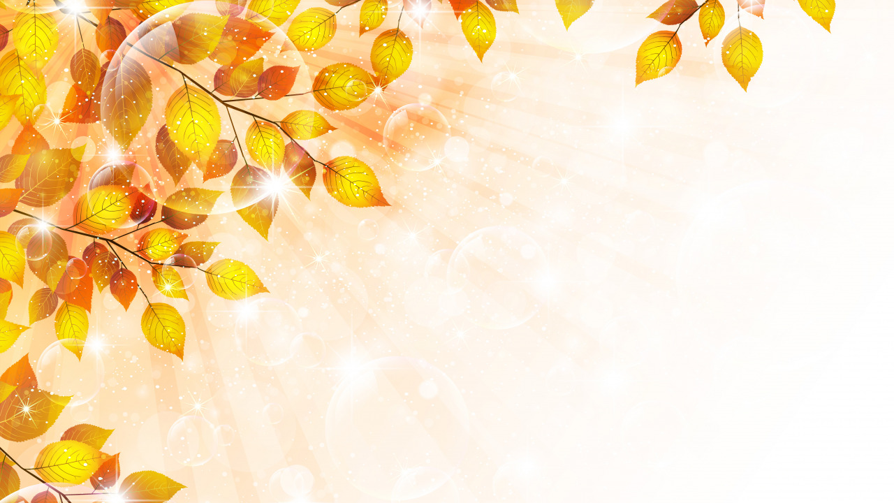 Download wallpaper autumn, leaves