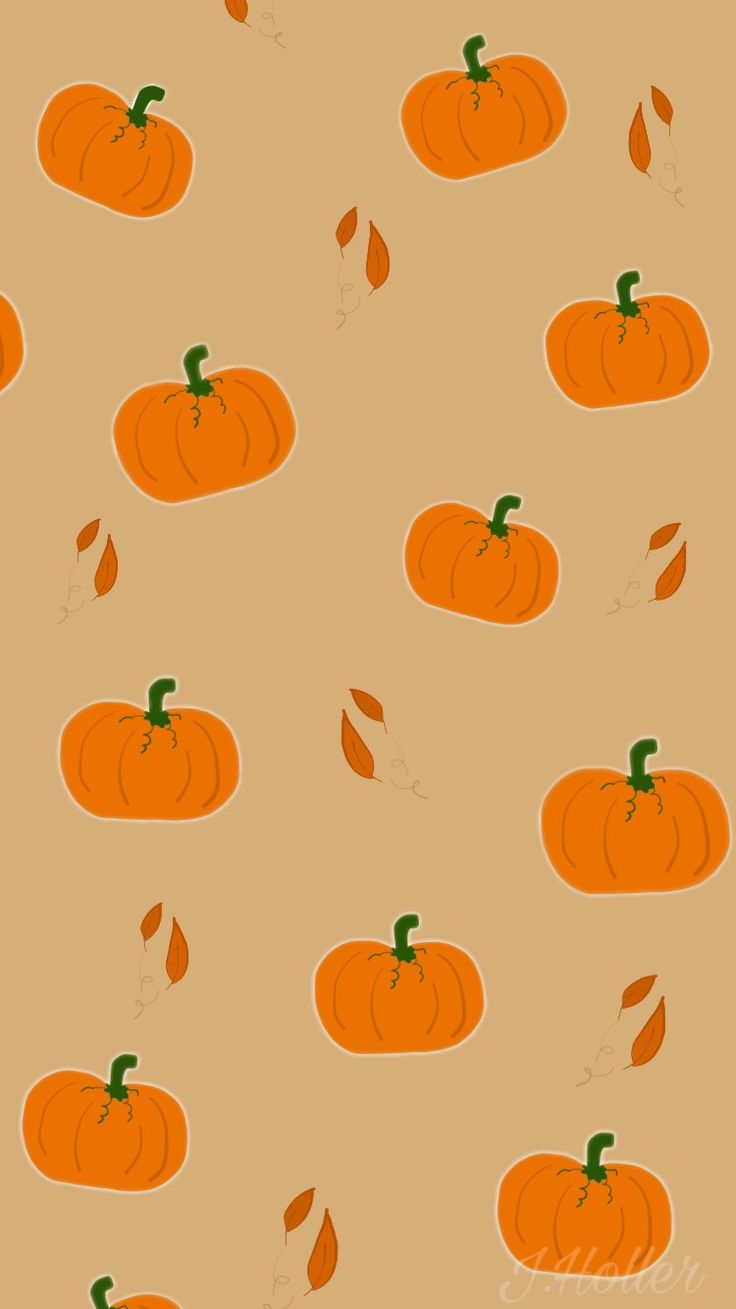 Fall wallpaper iPhone autumn pumpkin