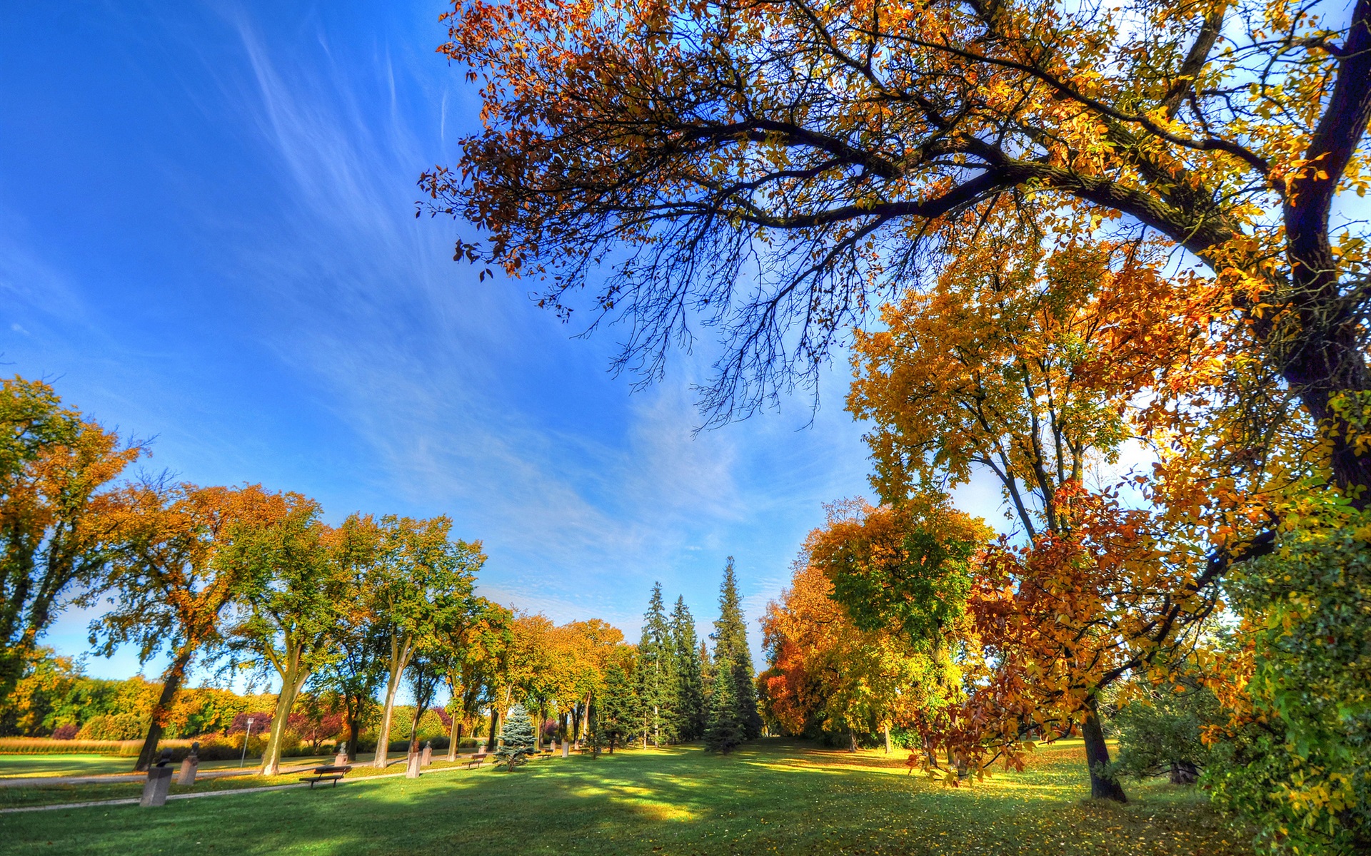 Autumn Blue Wallpapers - Wallpaper Cave