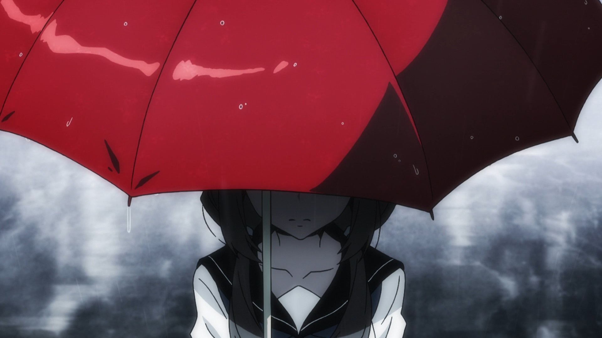 umbrella, Kiznaiver, flower