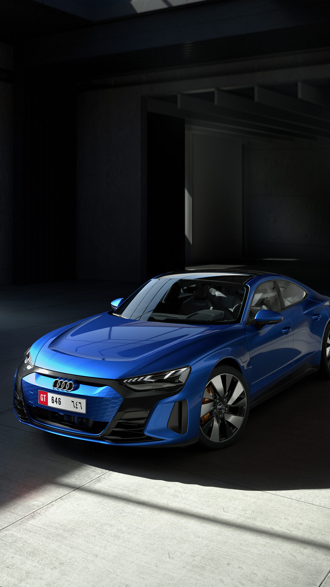 Ascari Blue Metallic RS E Tron GT