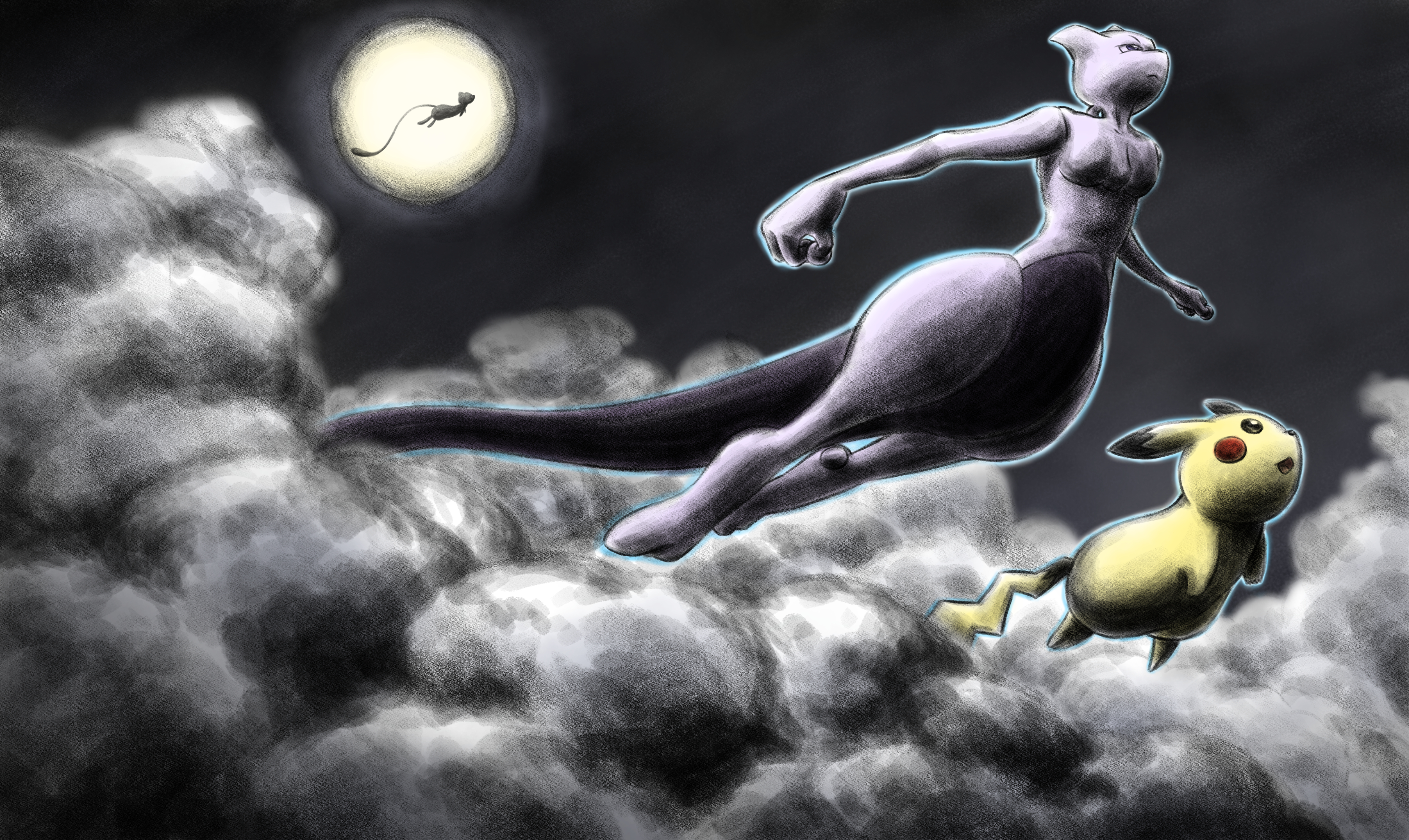 Anime Pokémon 4k Ultra HD Wallpaper by おぼろ猫