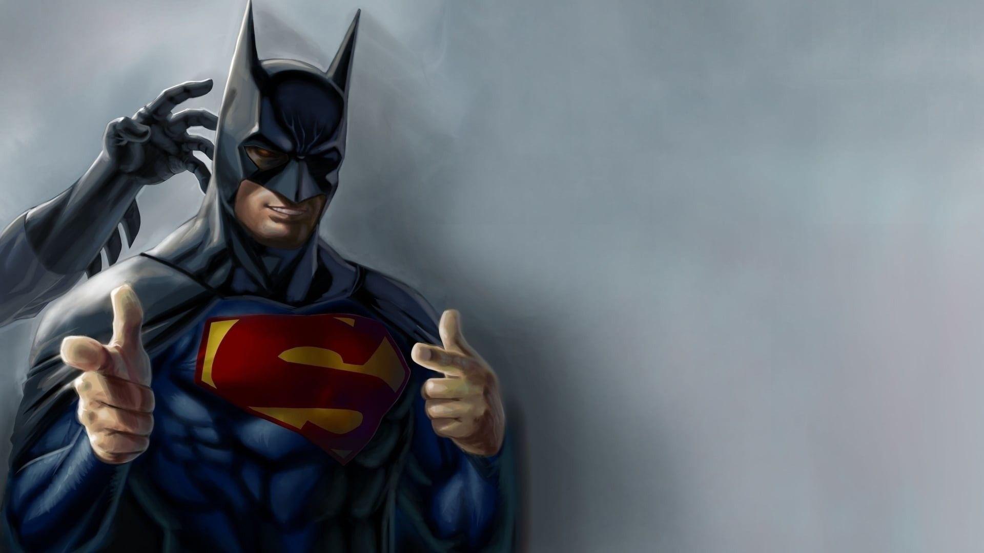 Superman Vs Black Adam Wallpaper 4k