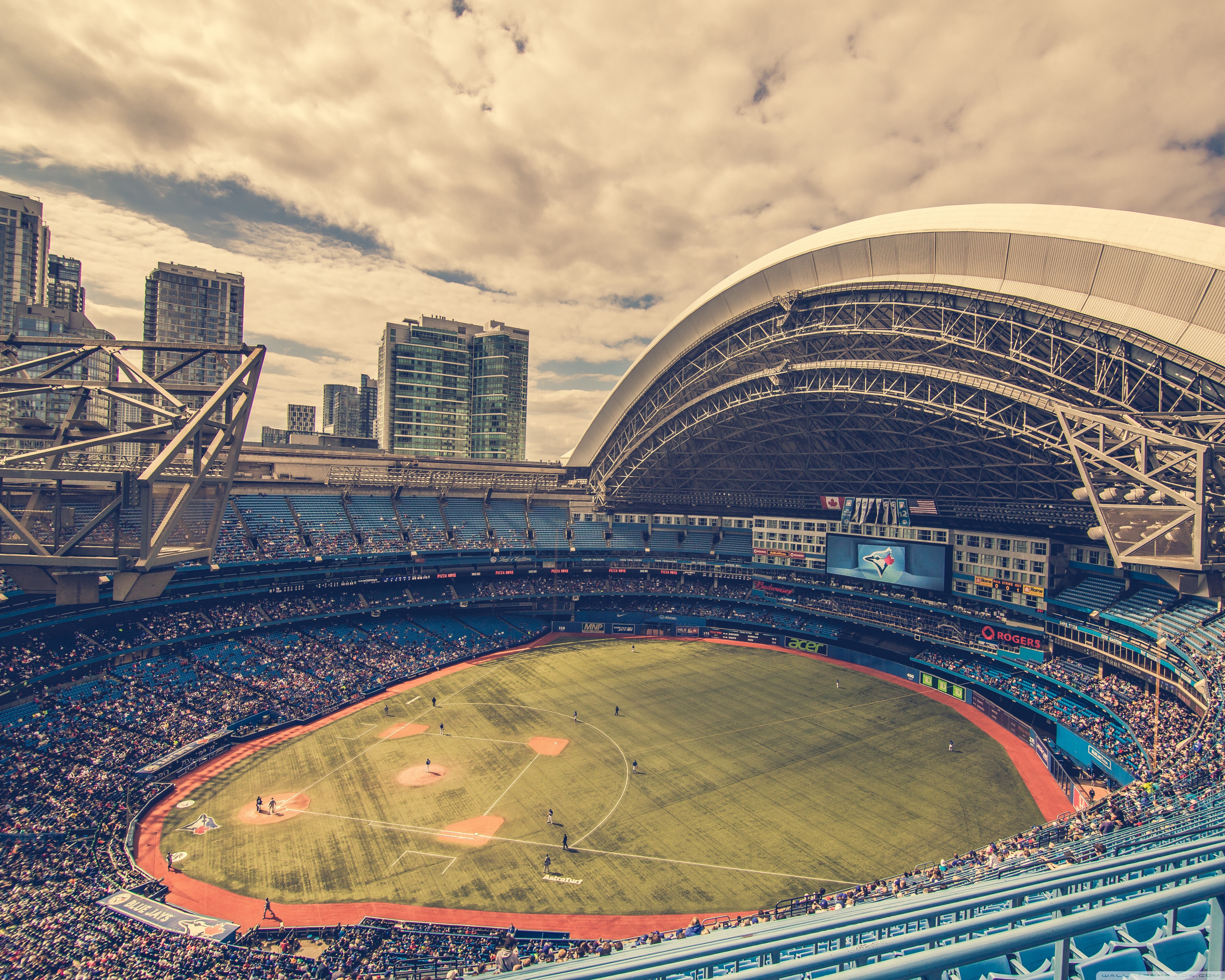 Baseball Stadium Ultra HD Desktop