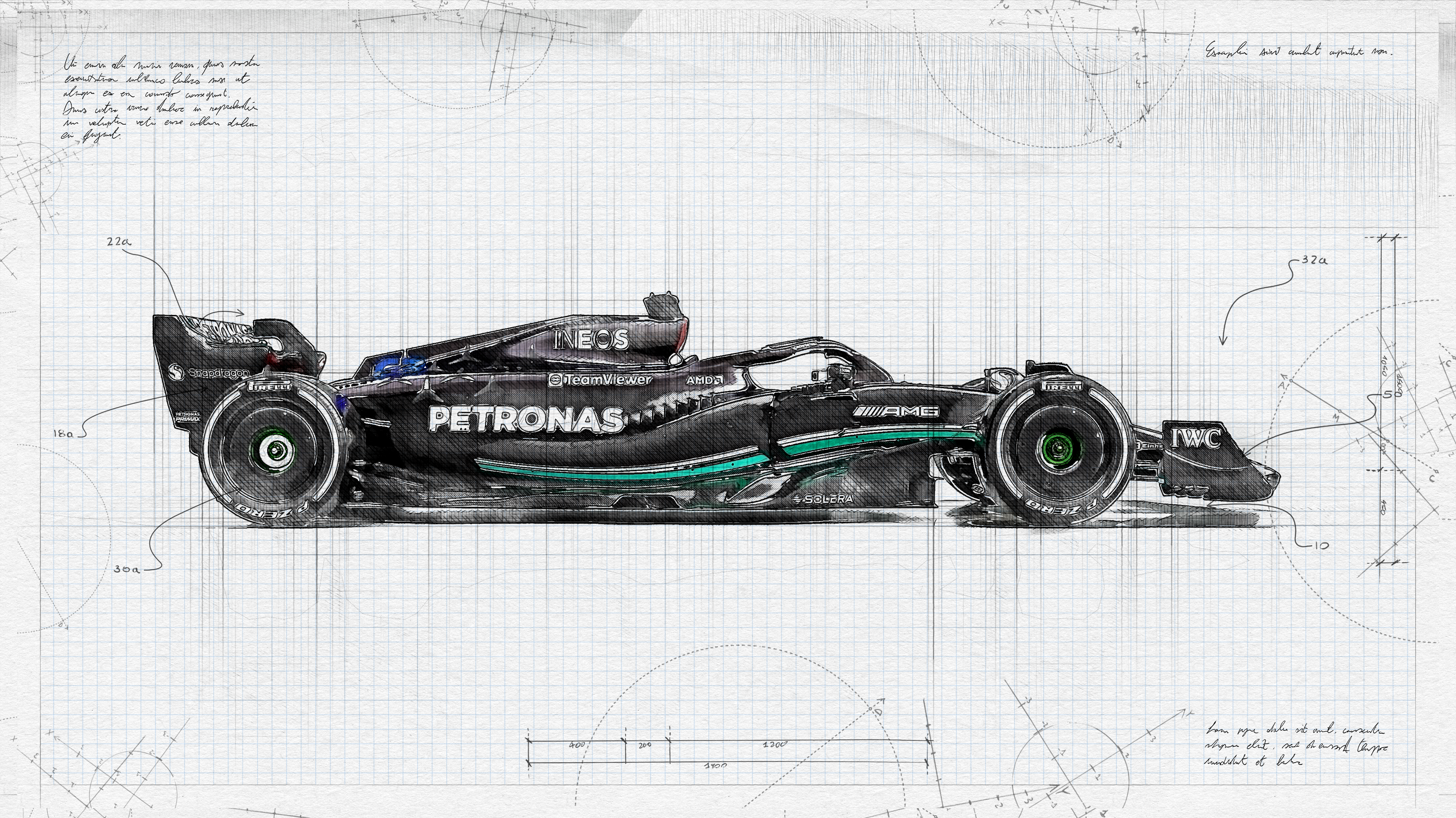 Wallpaper, Mercedes F1, Formula 1