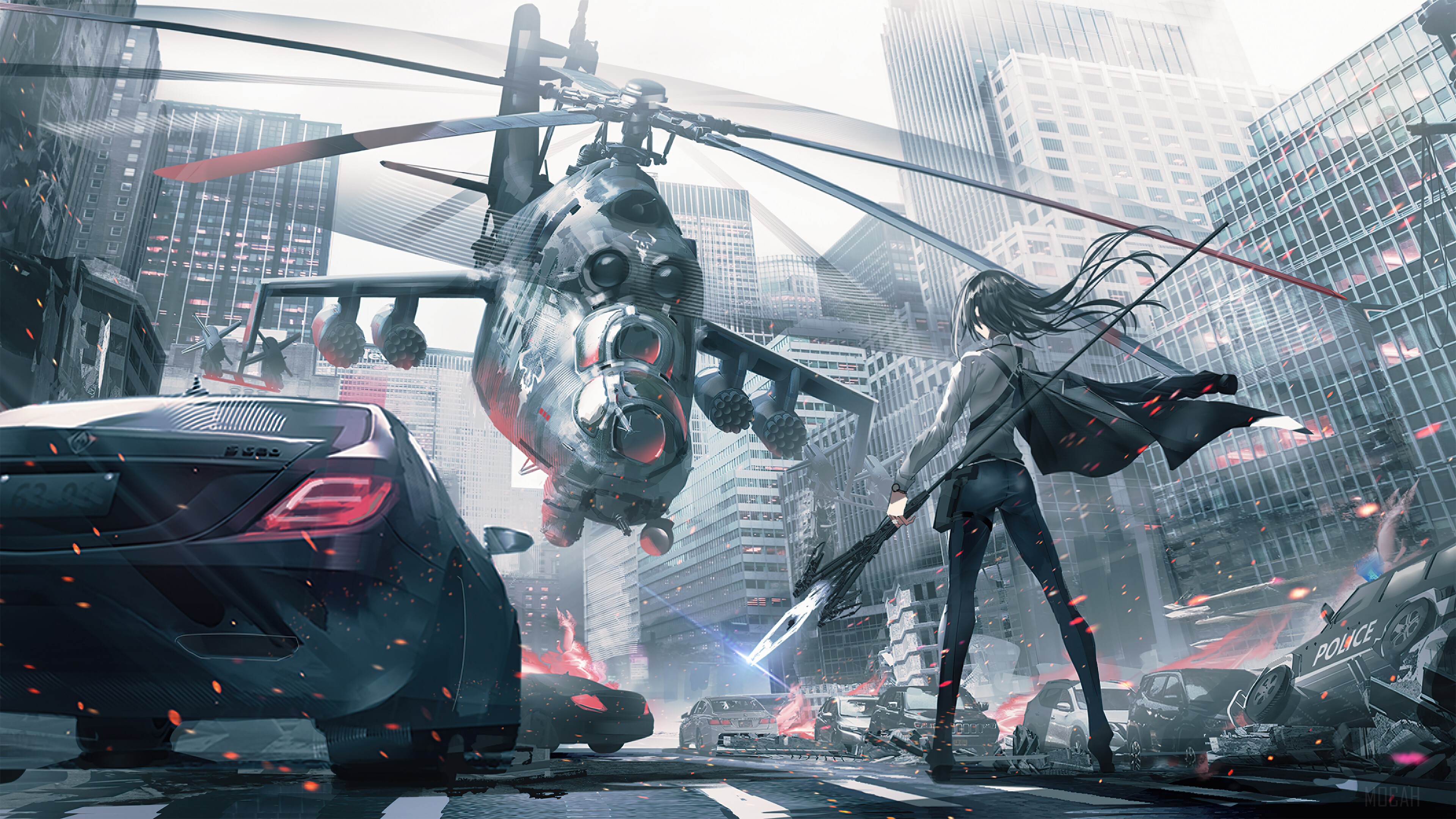 Warrior, Attack, Helicopter