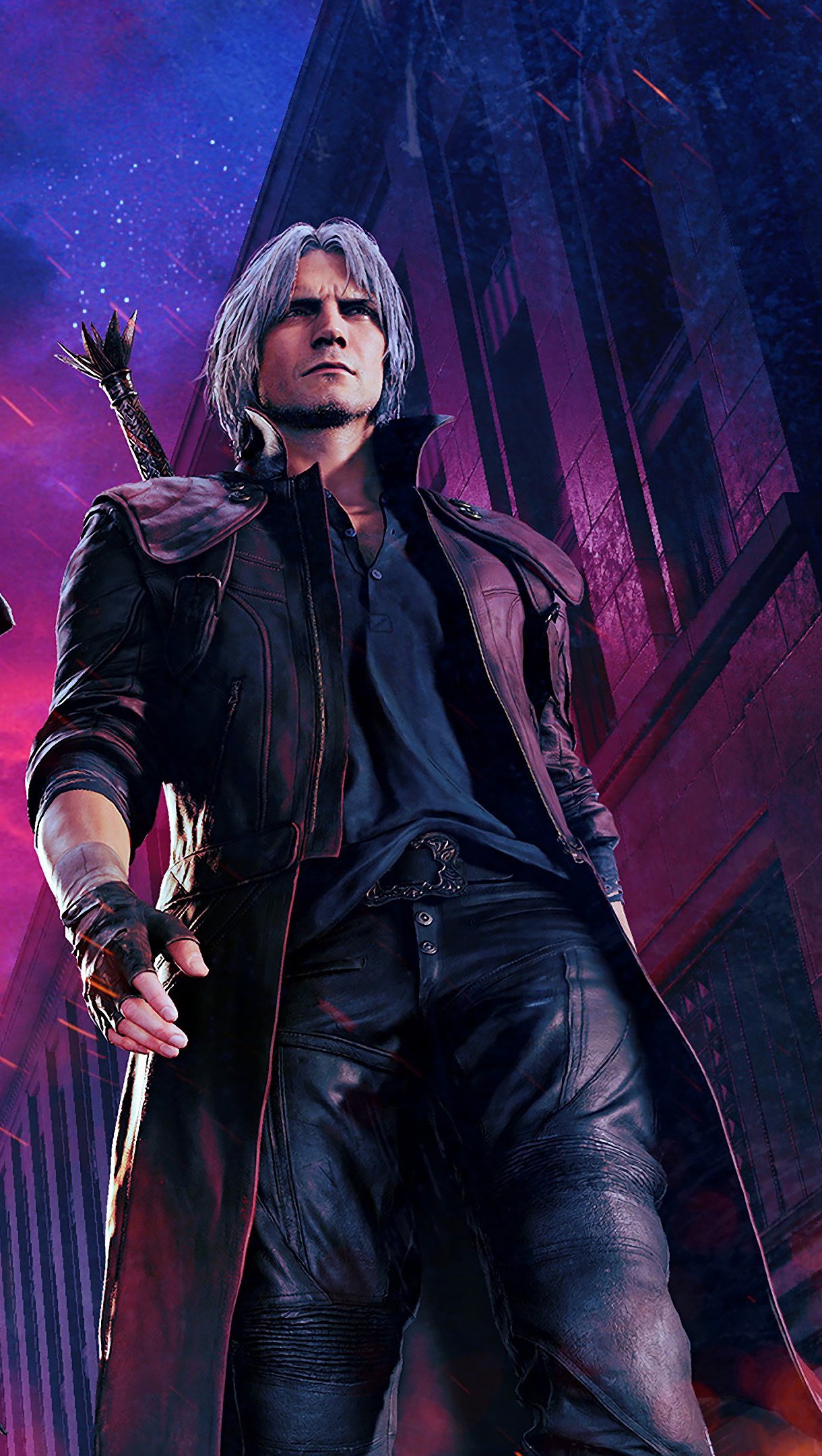 V, Nero and Dante from Devil May Cry 5 Wallpaper 4k for iPhone and Mobile Phone