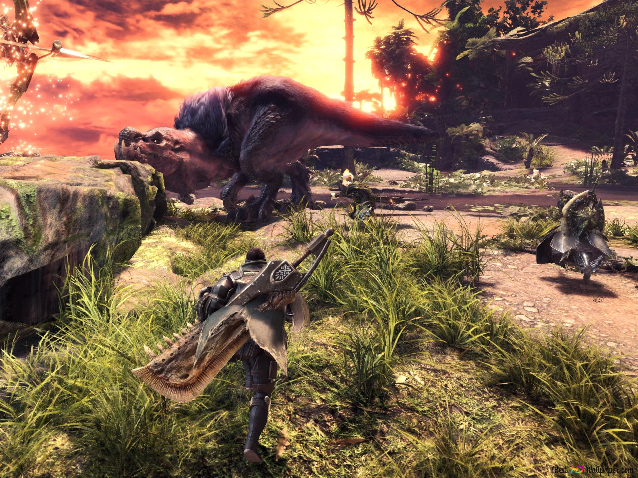 Monster Hunter: World 4K wallpaper download