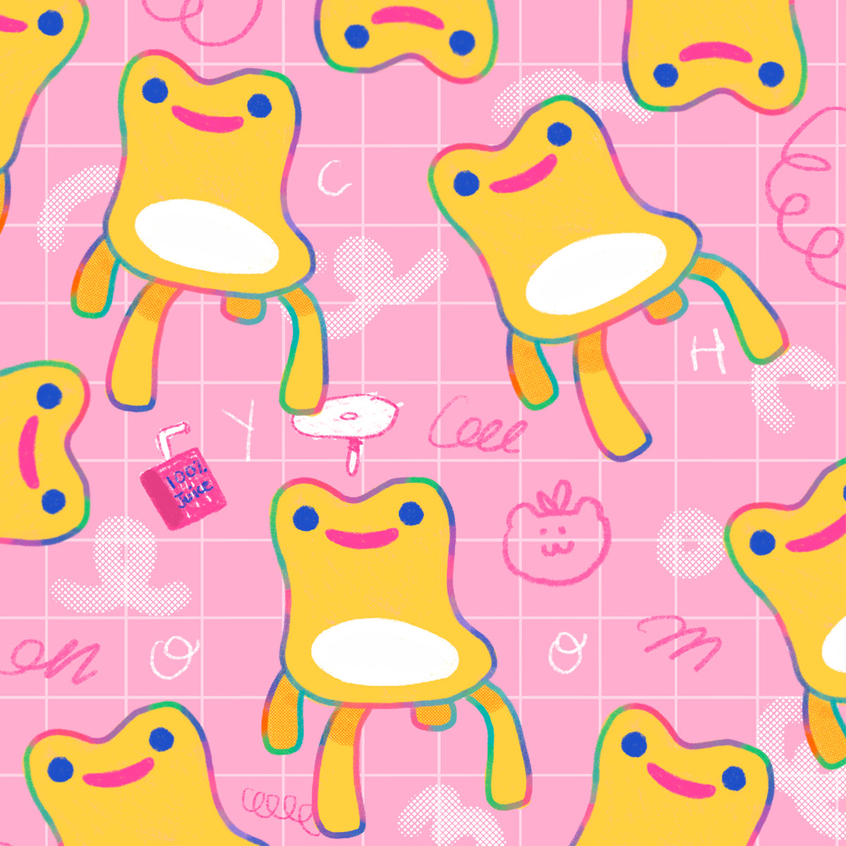 Froggy Chair Wallpaper