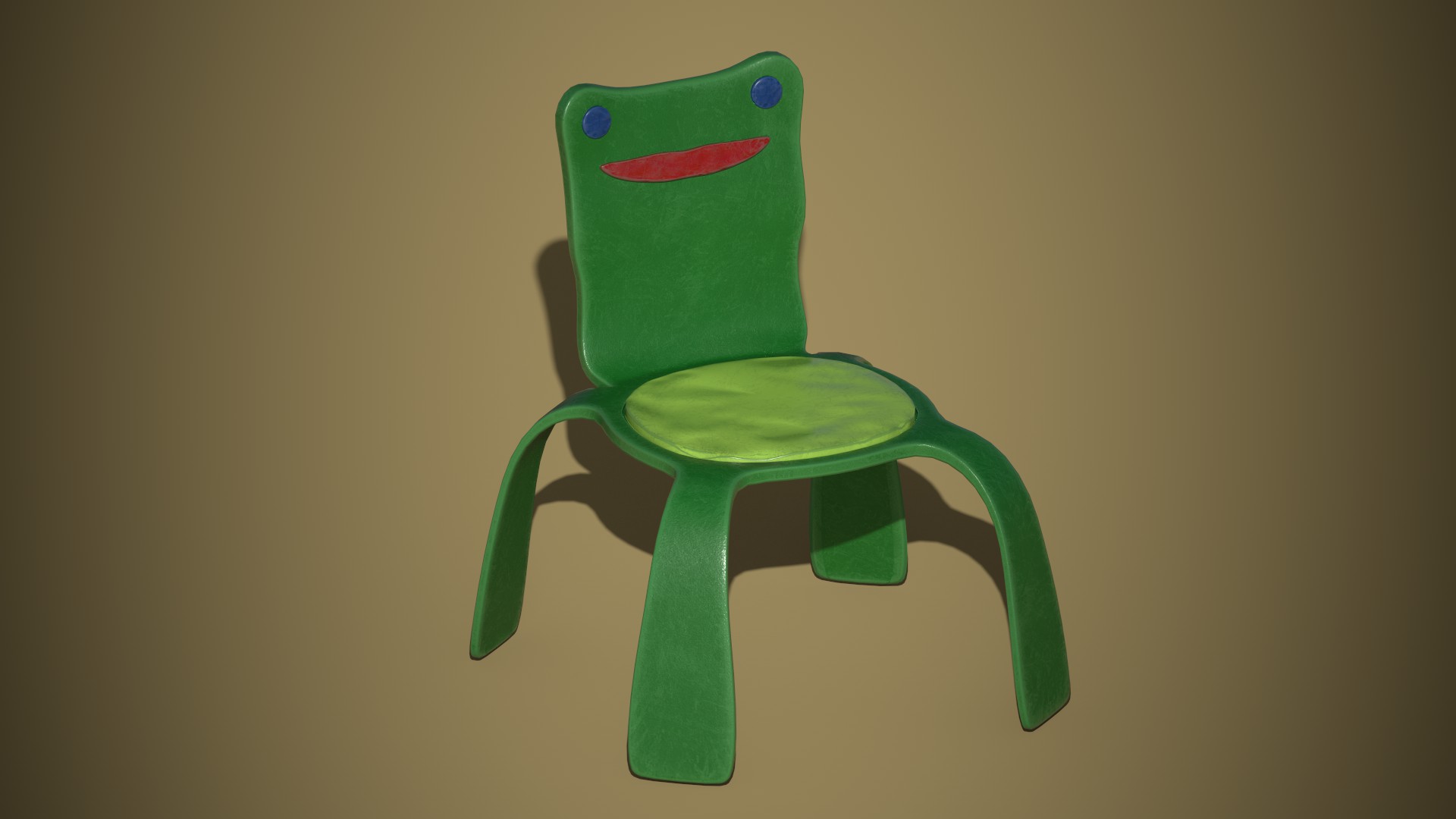 3D Model of Froggy Chair