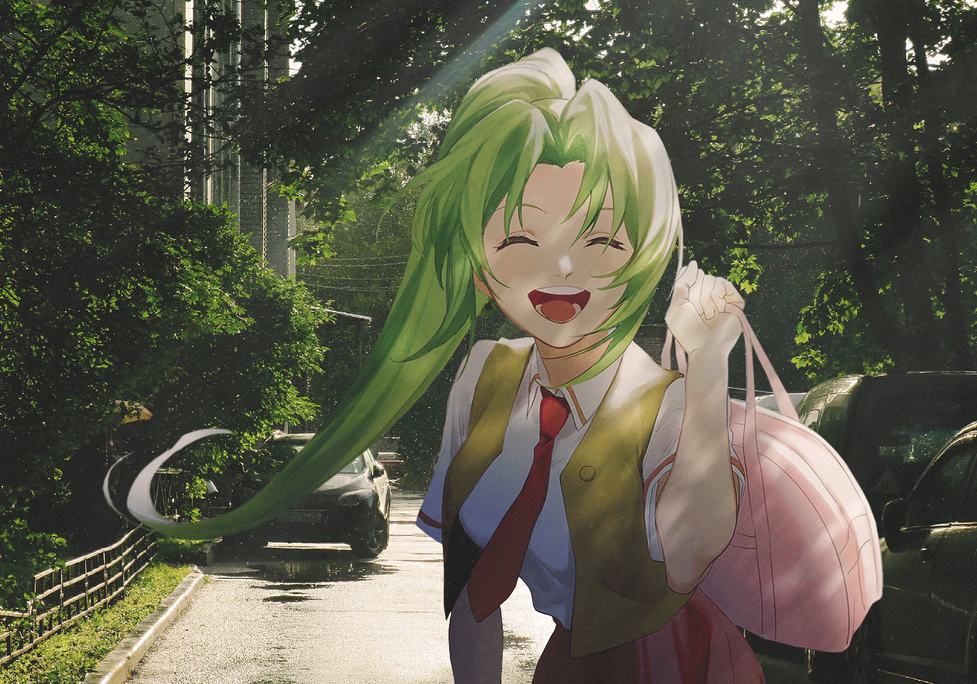 Collage Anime Sonozaki Mion Higurashi