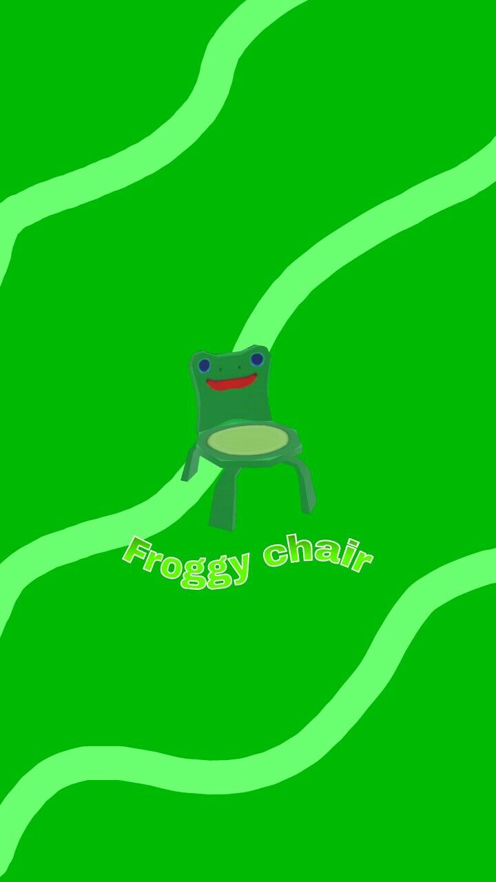 Froggy chair. Wallpaper, Froggy
