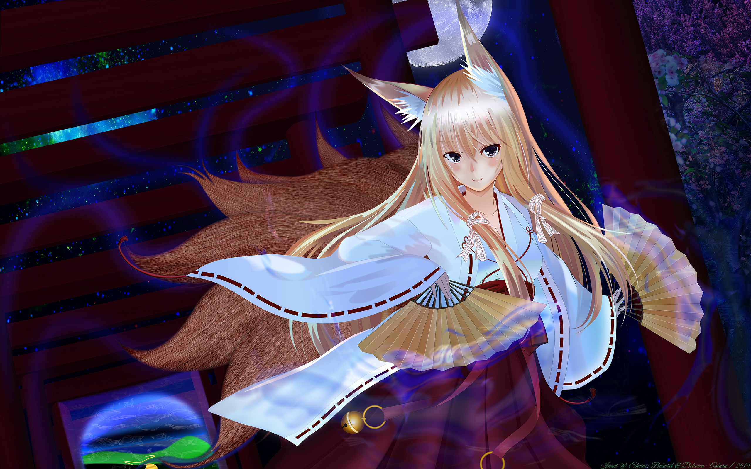 Inari Konkon Koi Iroha Wallpaper: Inari