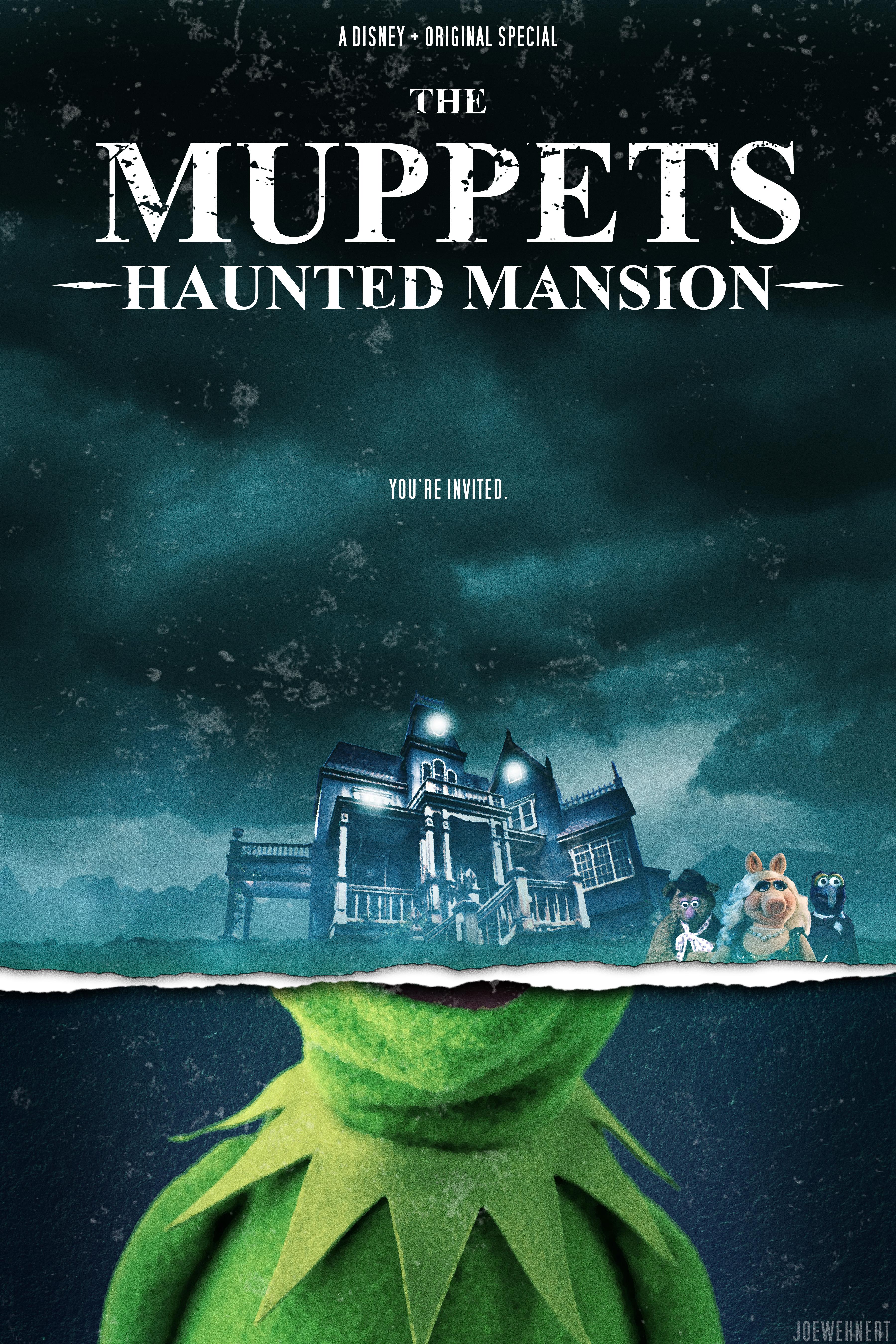 Muppets Haunted Mansion poster in