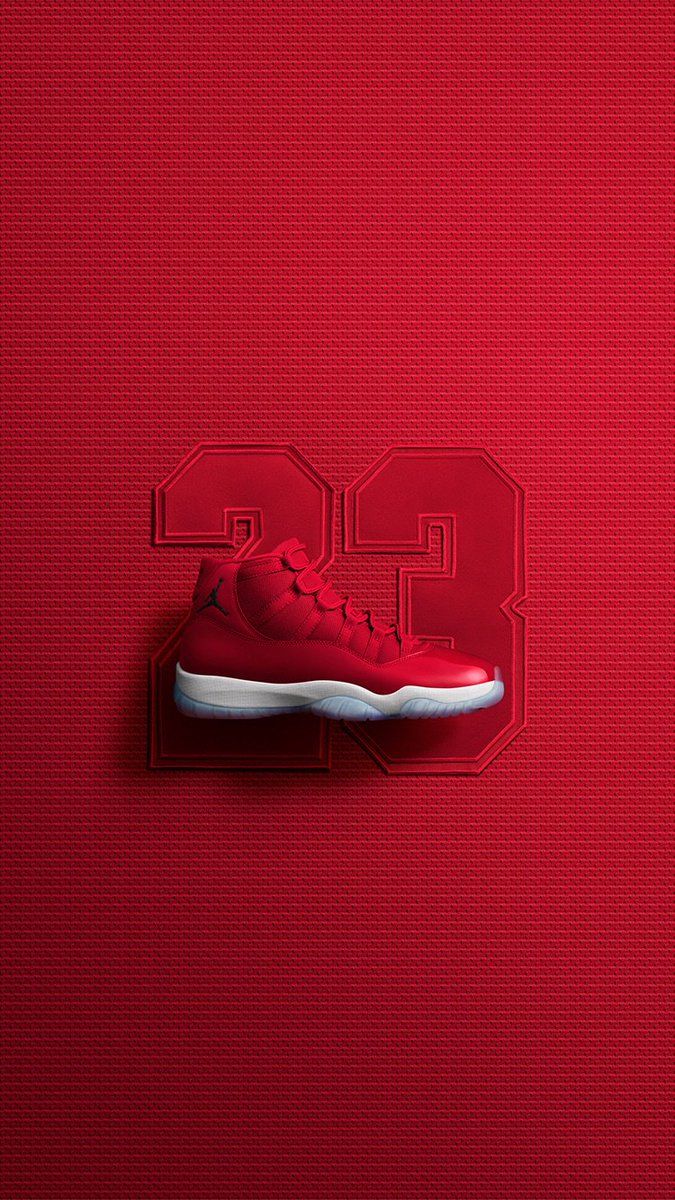 Air Jordan Red Wallpaper