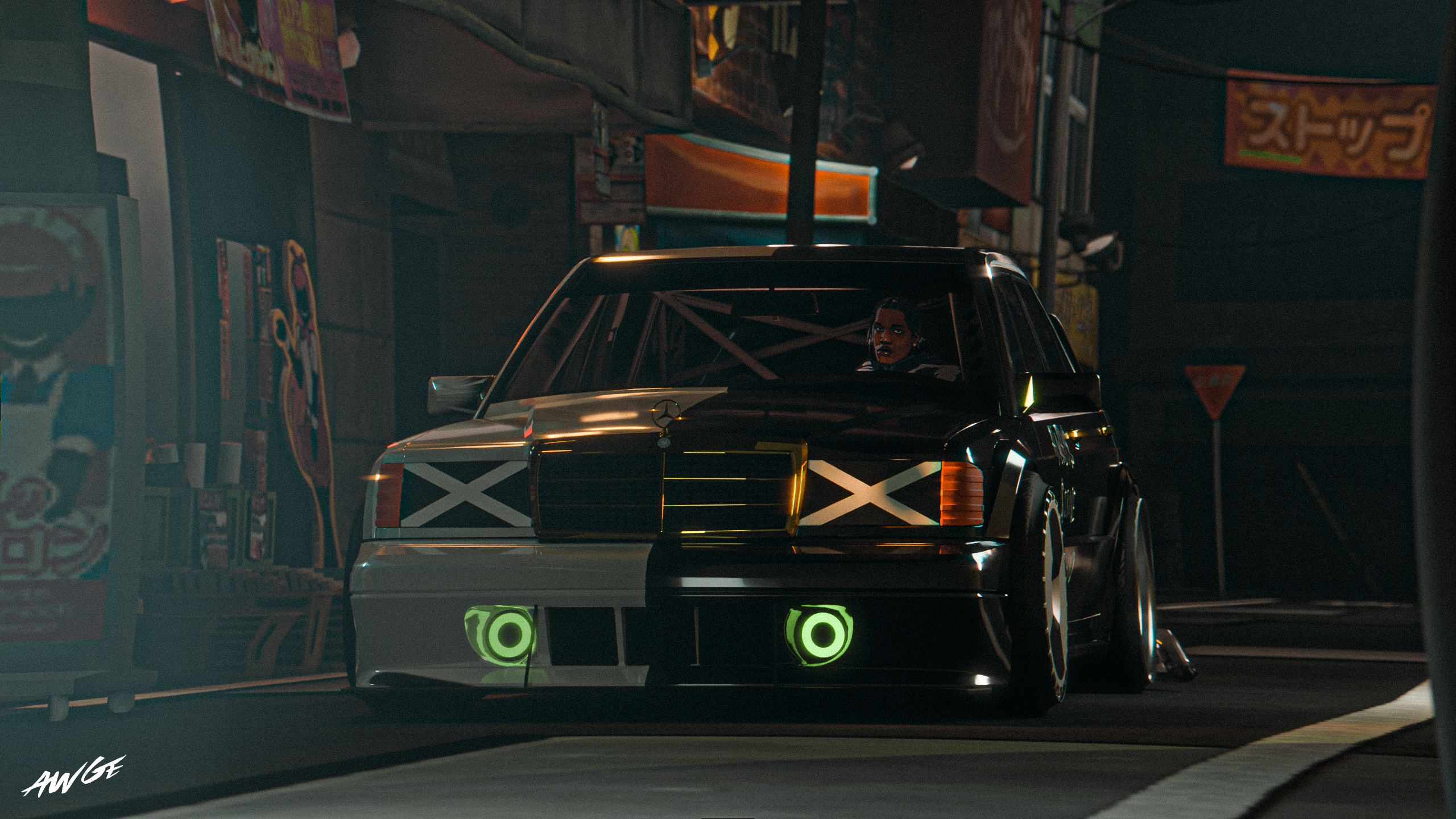 Mercedes Benz 190E X A$AP Rocky X Need