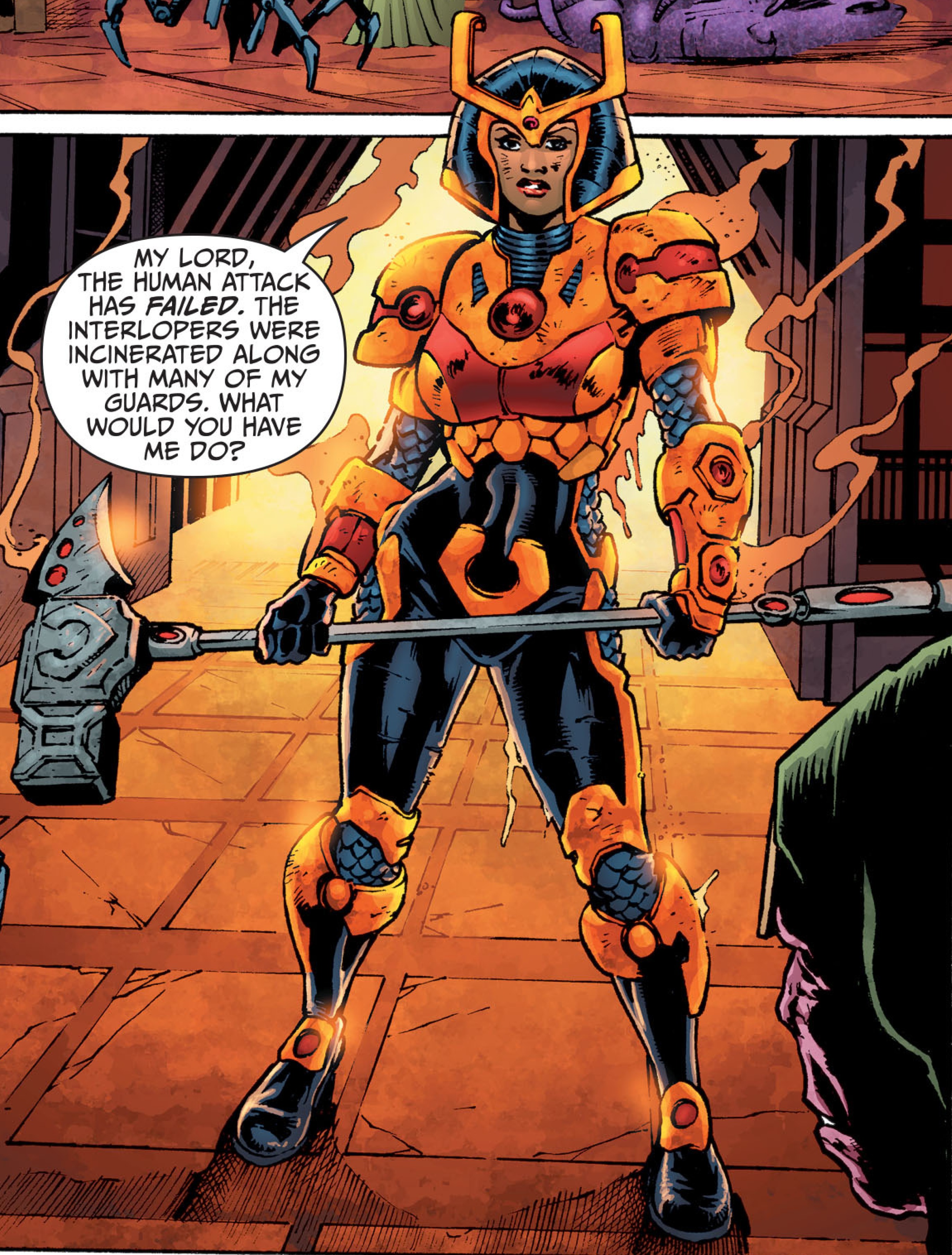 Big Barda Leads The New Gods Into DEATH